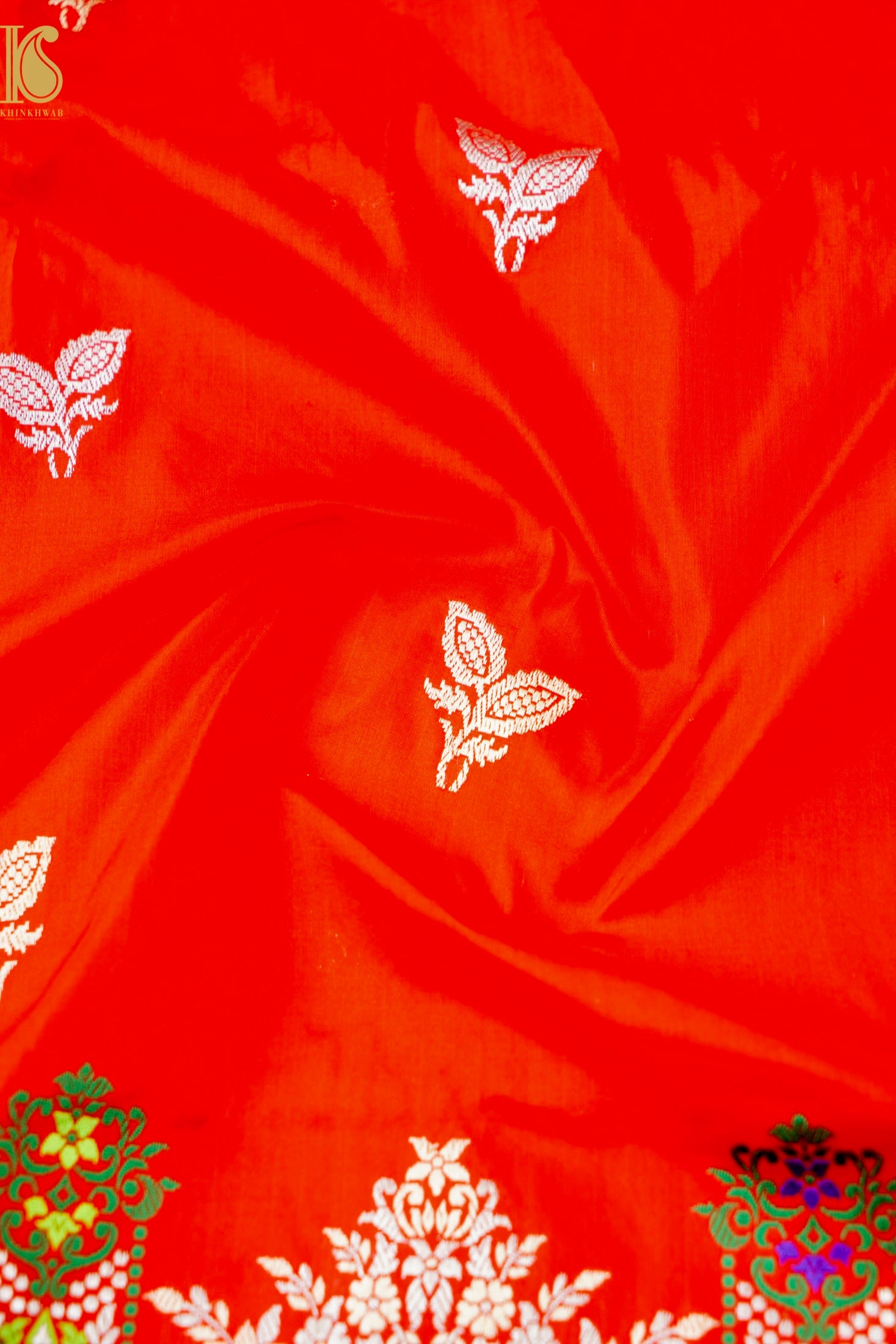 Handloom Banarasi Pure Katan Silk Kadwa Saree