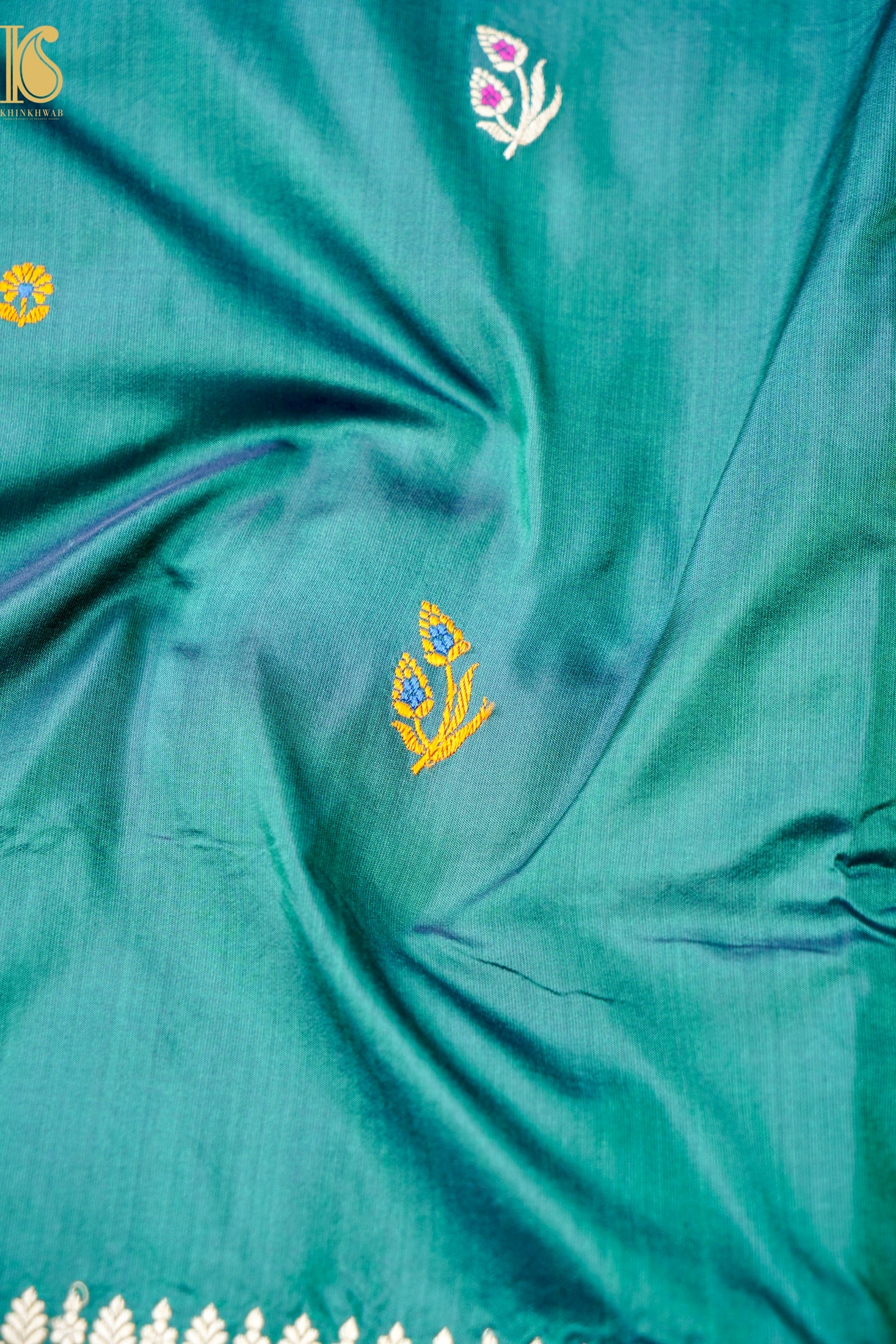 Handloom Banarasi Pure Katan Silk Kadwa Saree