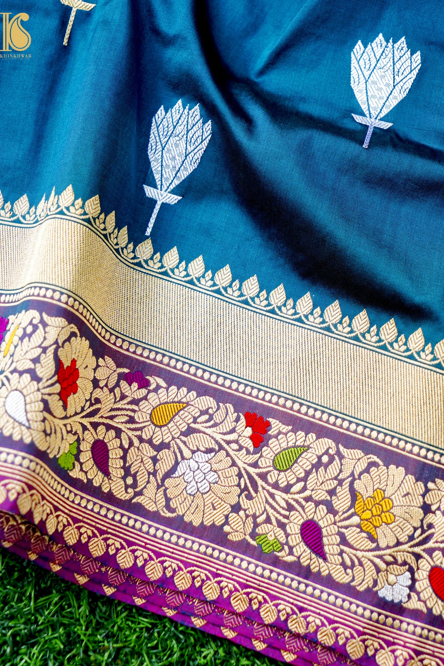 Handloom Banarasi Pure Katan Silk Kadwa Saree