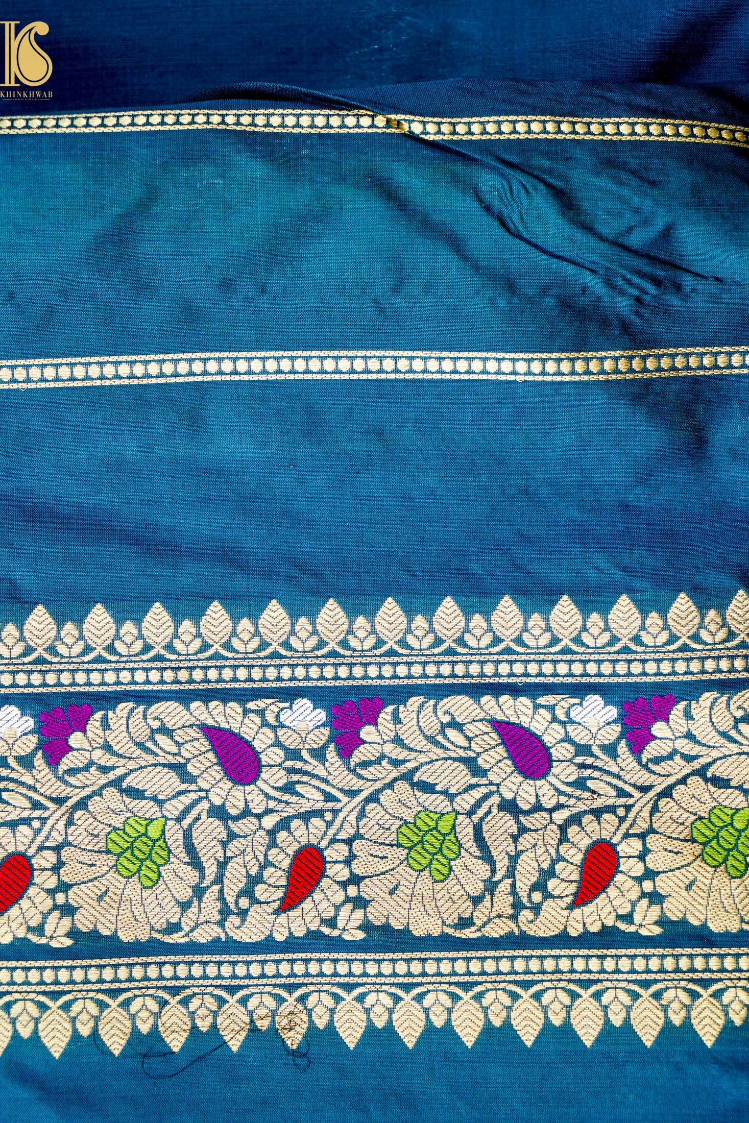 Handloom Banarasi Pure Katan Silk Kadwa Saree
