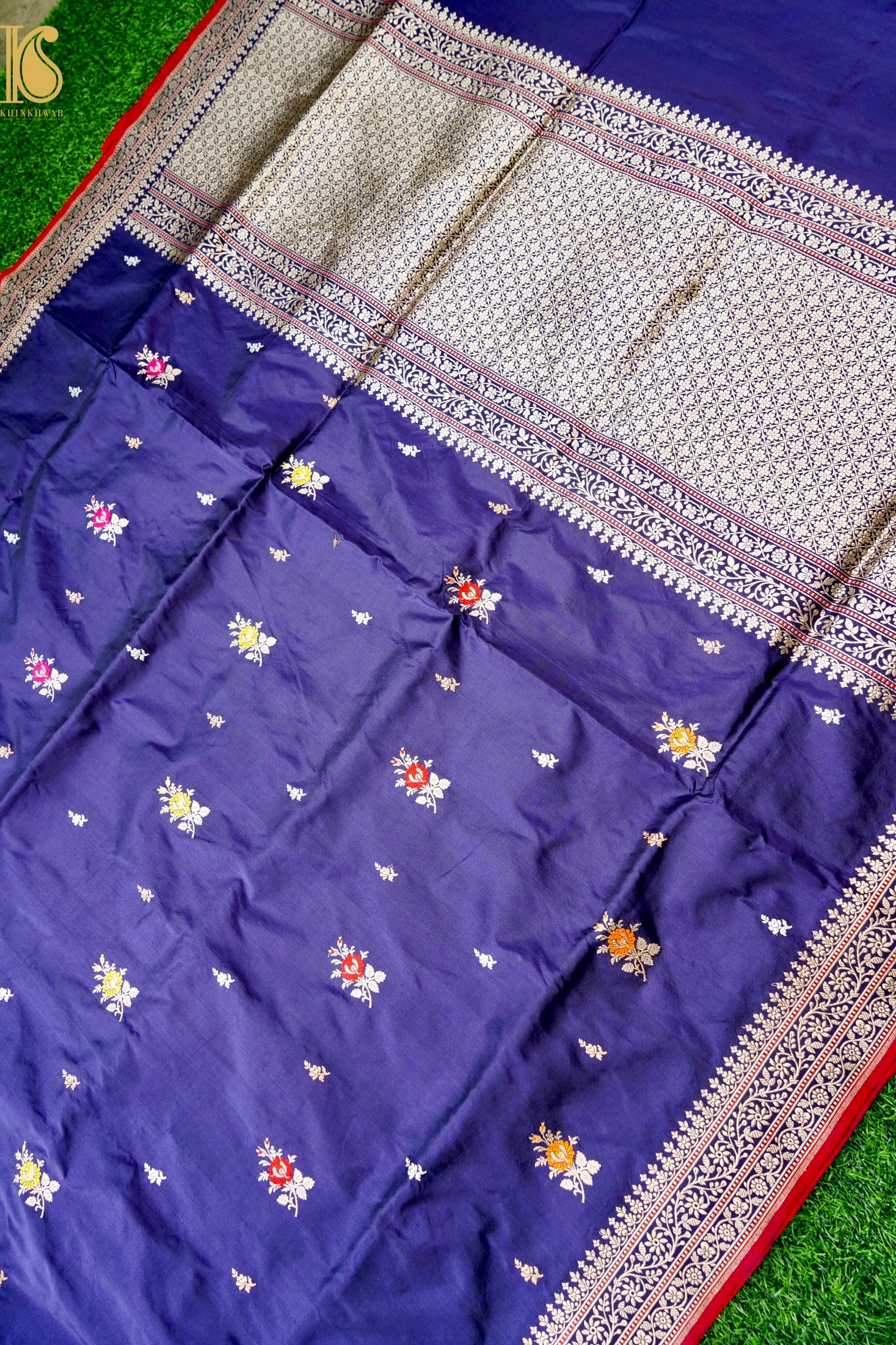 Handloom Banarasi Pure Katan Silk Kadwa Saree