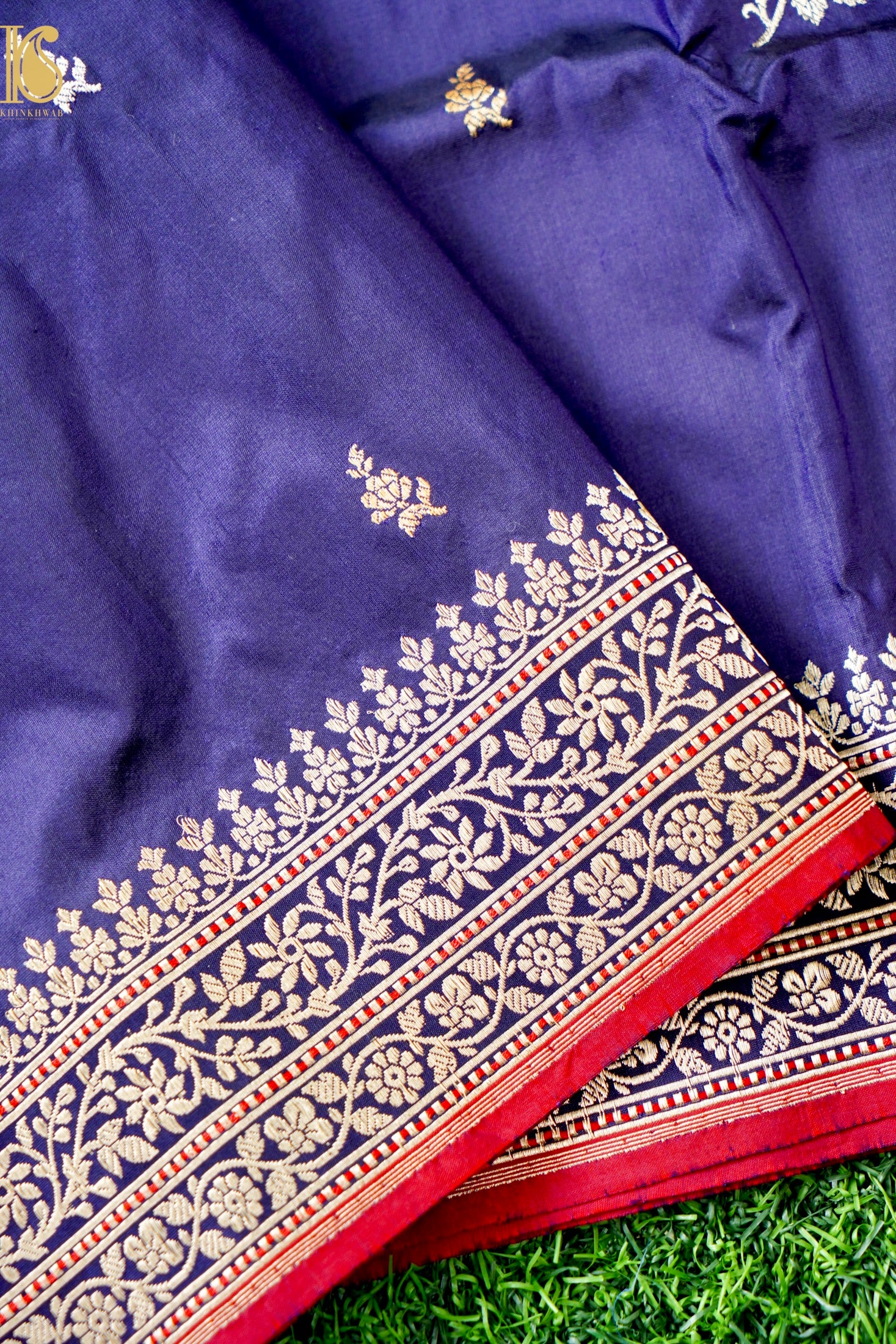 Handloom Banarasi Pure Katan Silk Kadwa Saree