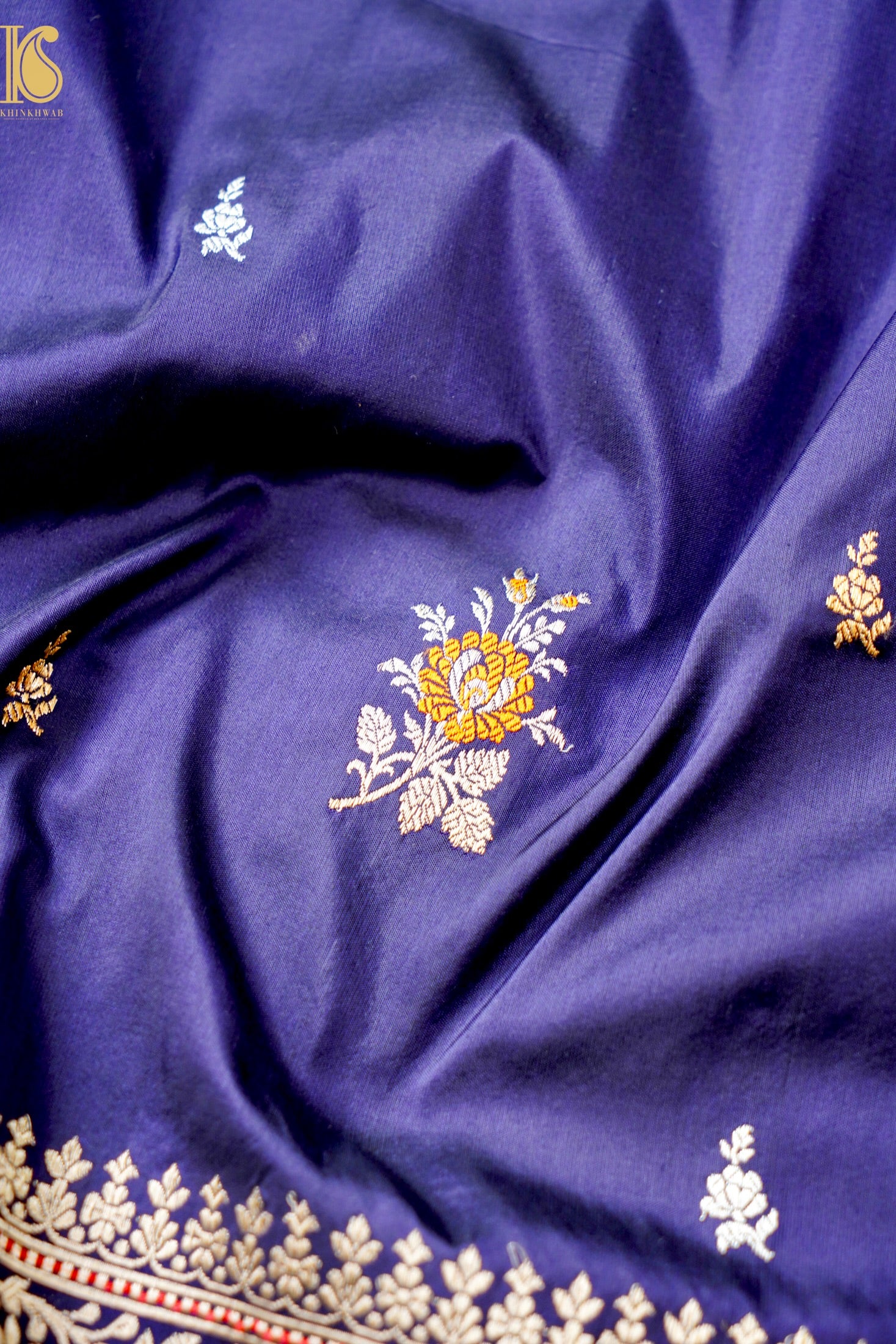 Handloom Banarasi Pure Katan Silk Kadwa Saree