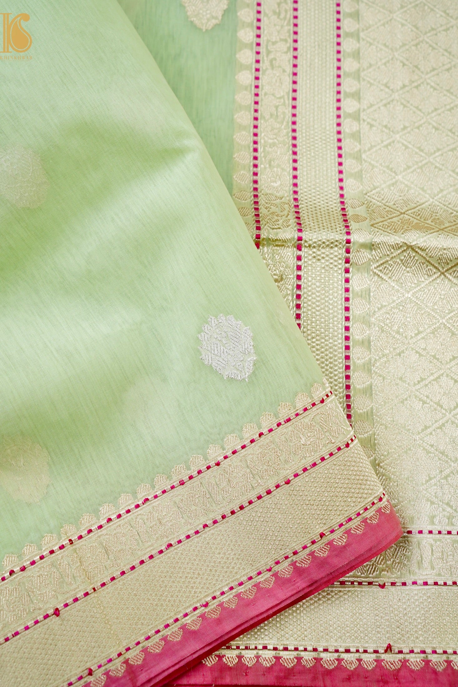 Banarasi Cotton Handloom Kadwa Saree
