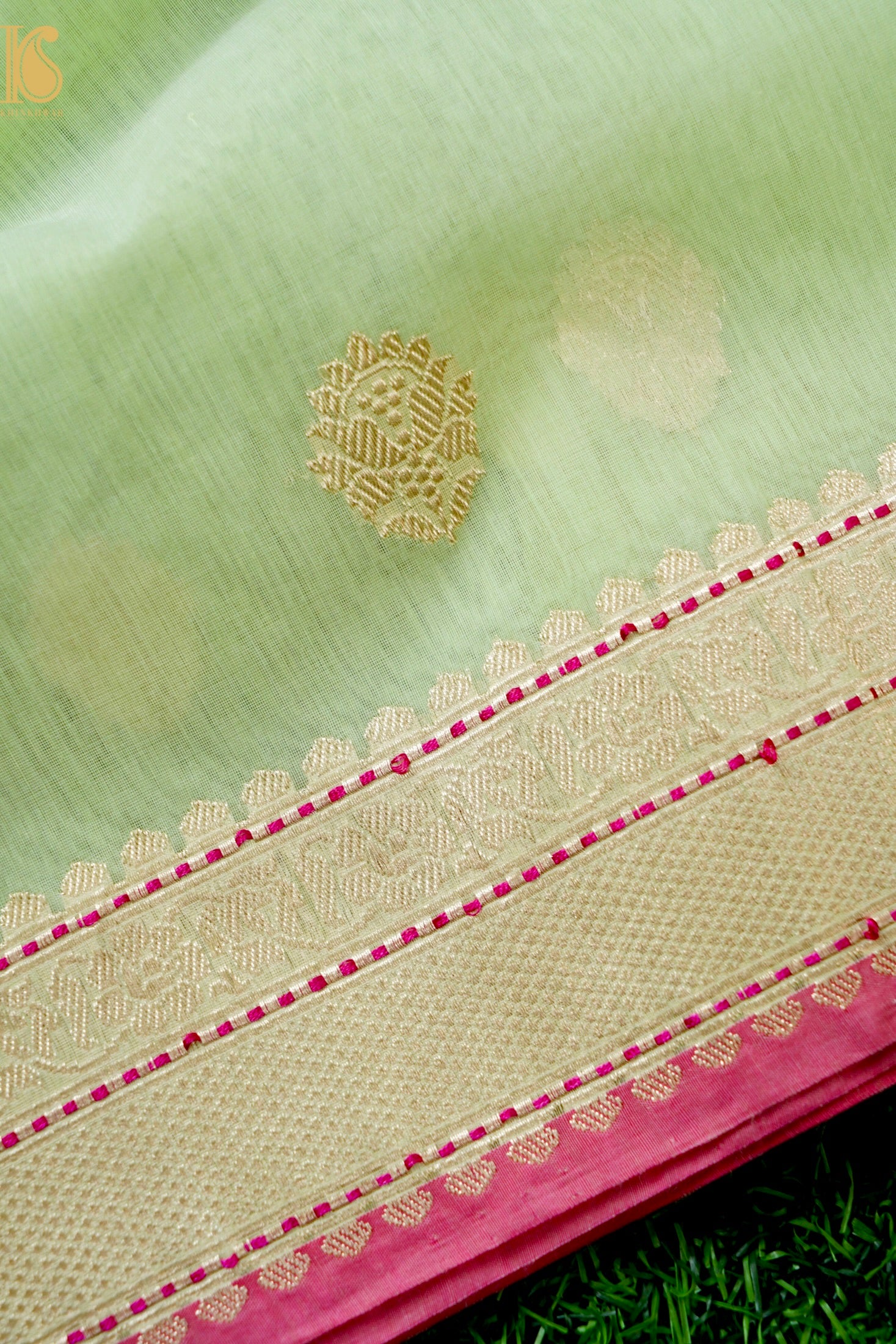 Banarasi Cotton Handloom Kadwa Saree