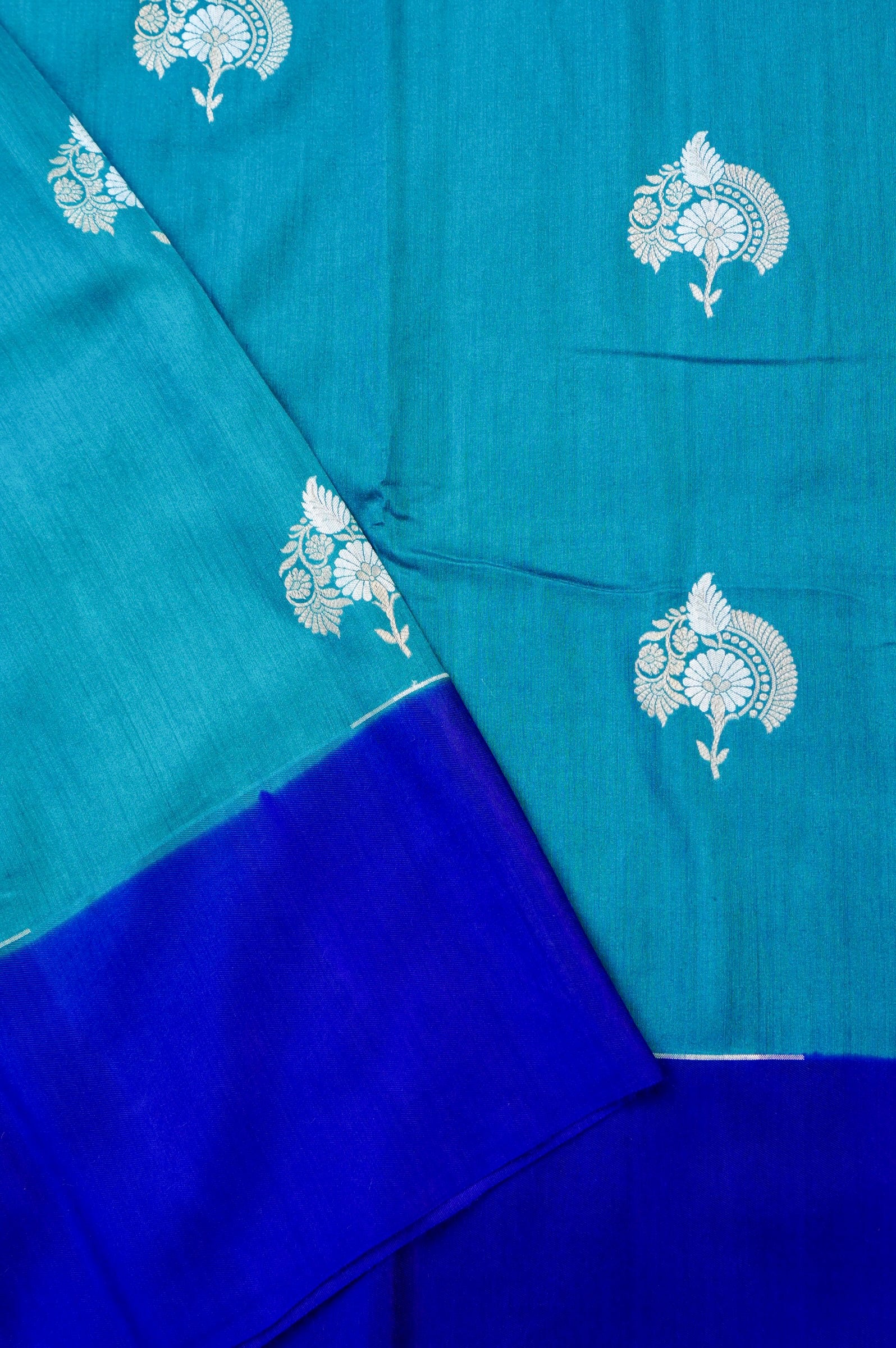 Pure Moonga Silk Handloom Banarasi Saree with Satin Border