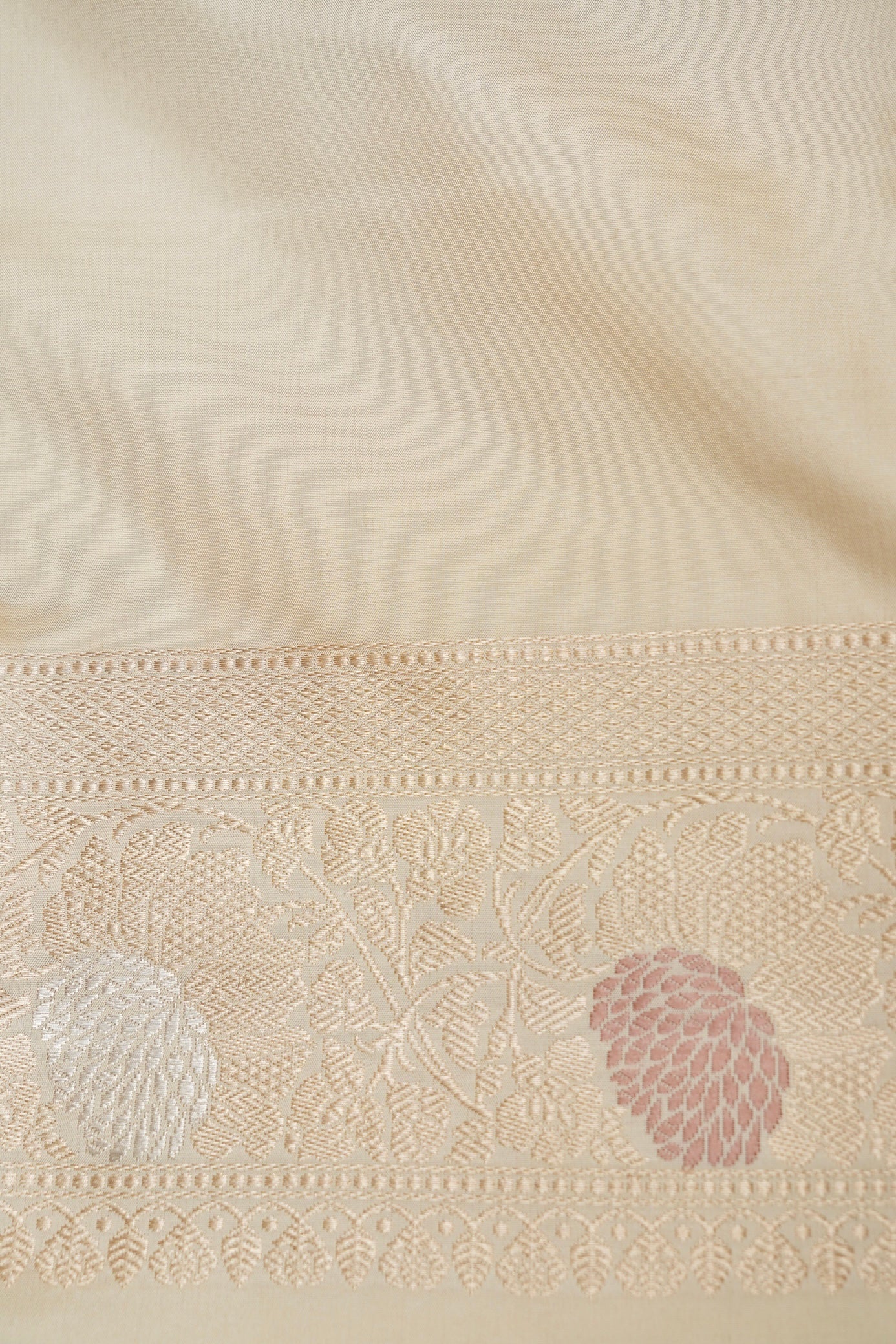 Banarasi Rangkat Katan Silk Kadwa Handloom Saree in Sage Green - Khinkhwab