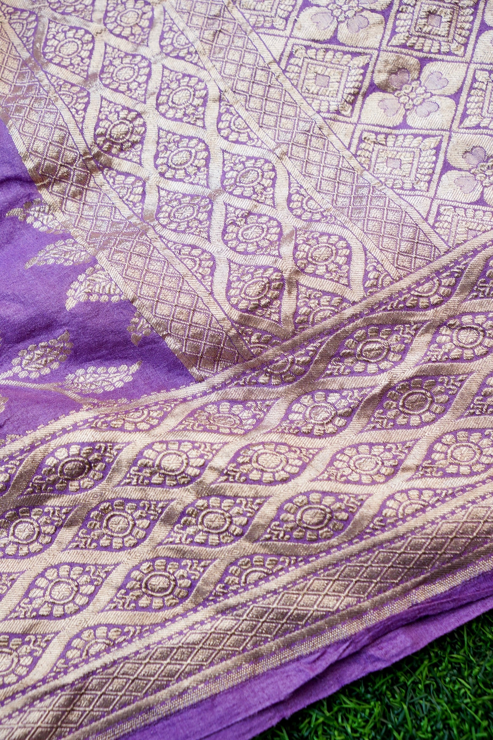 Pure Moonga Silk Handloom Banarasi Saree