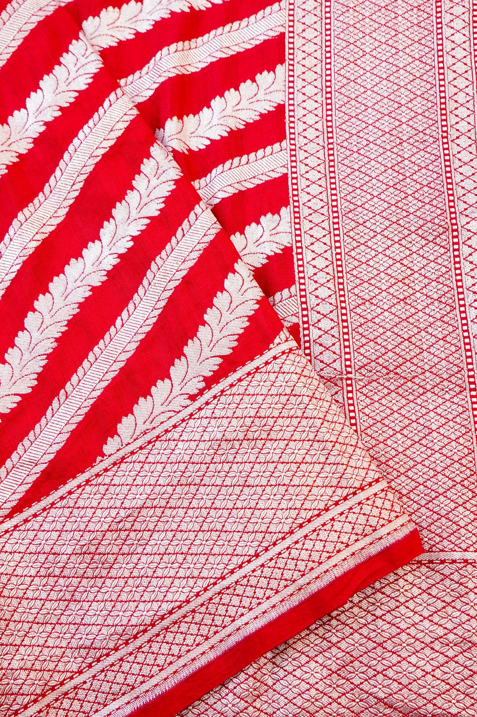 Pure Moonga Silk Handloom Banarasi Saree
