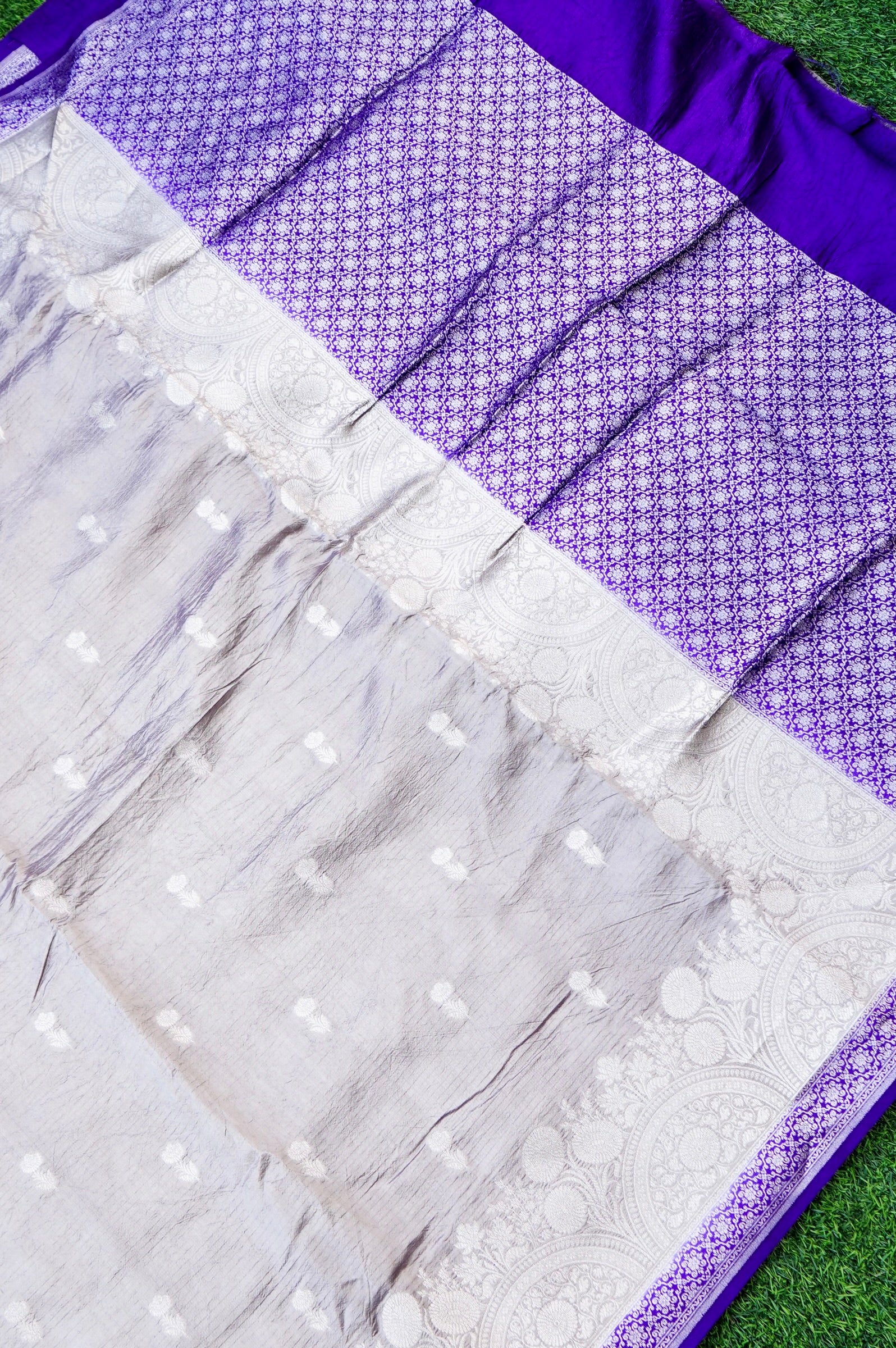 Pure Moonga Silk Handloom Banarasi Saree