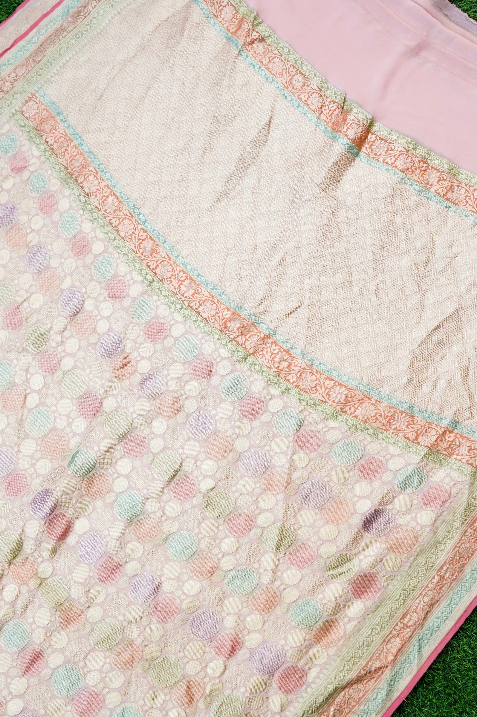 Handloom Pure Georgette Banarasi Saree