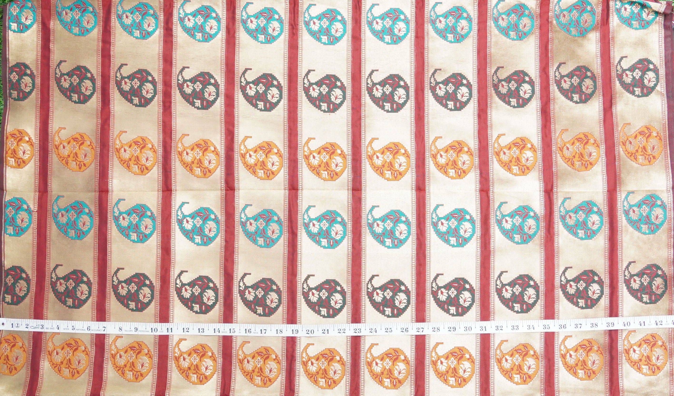 Banarasi Semi Silk Border Fabric