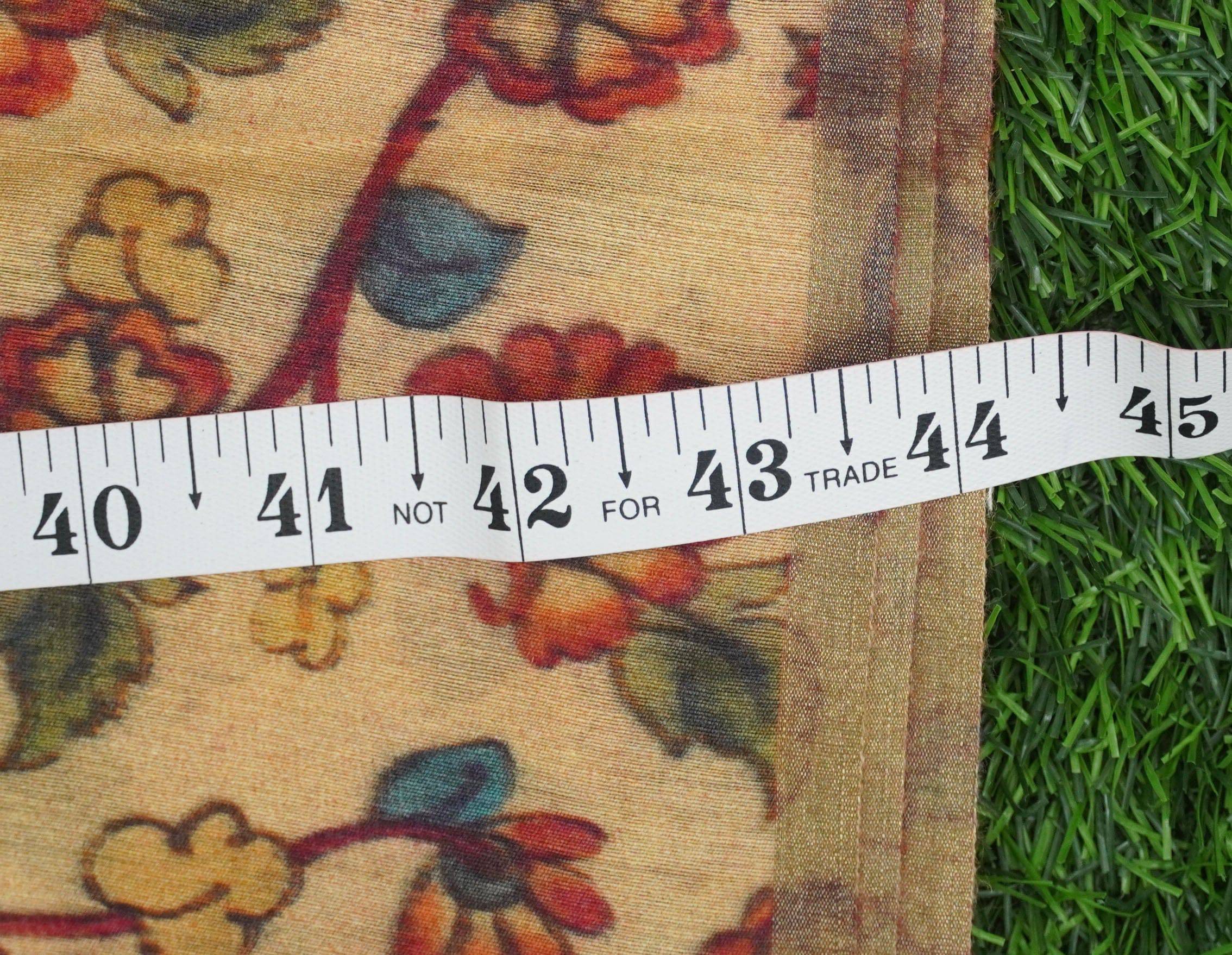 Pure Moonga Silk Print Fabric