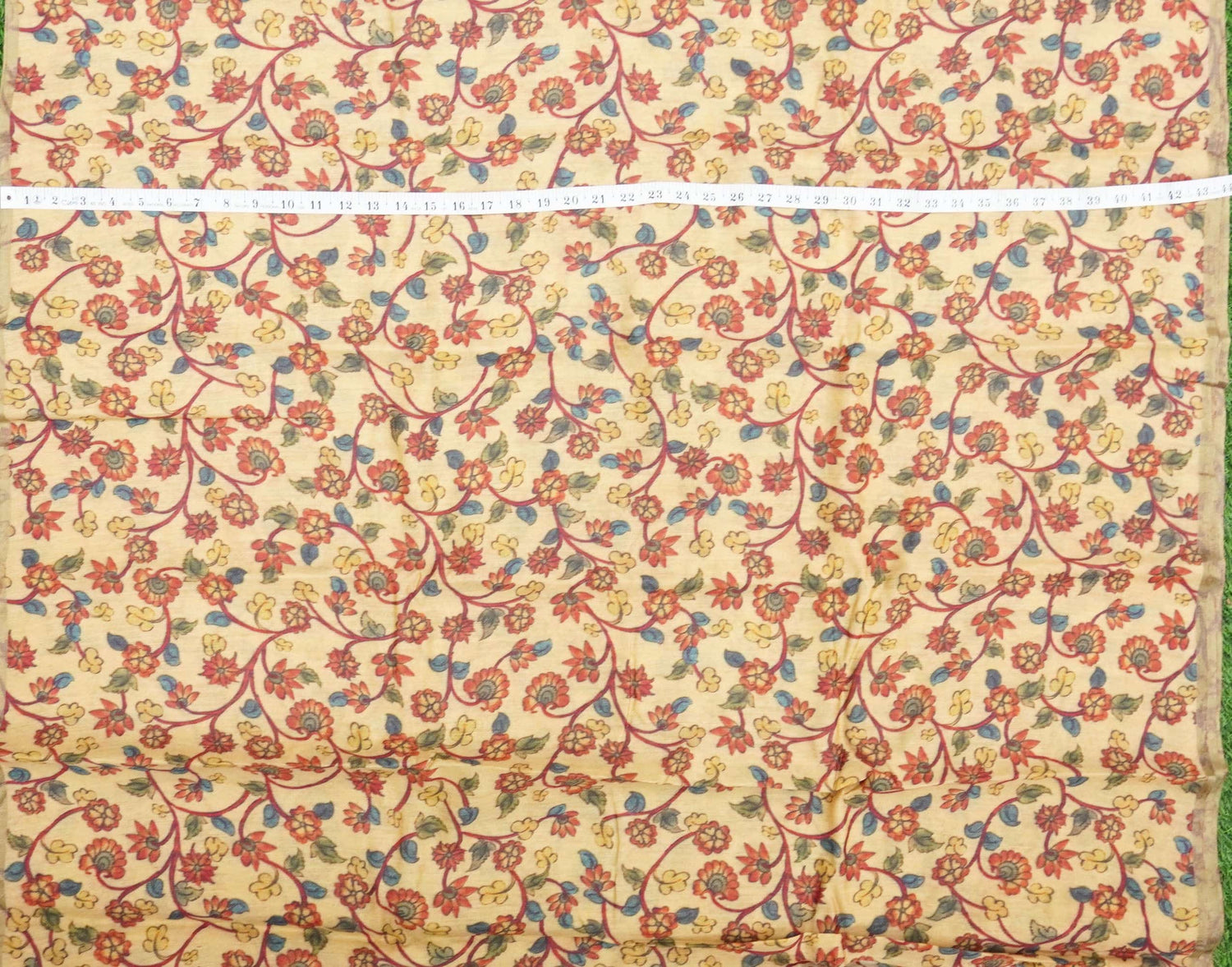 Pure Moonga Silk Print Fabric