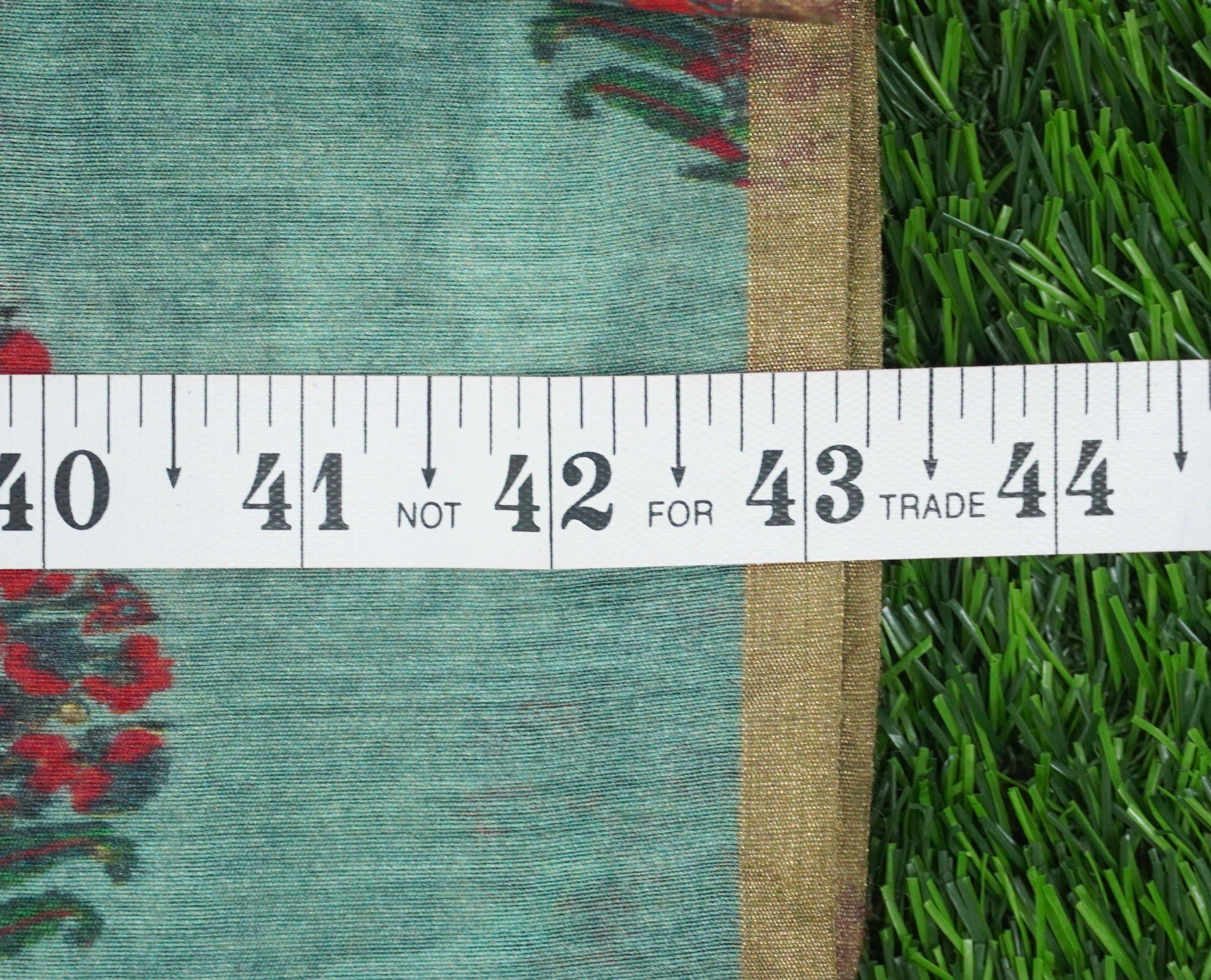 Pure Moonga Silk Print Fabric