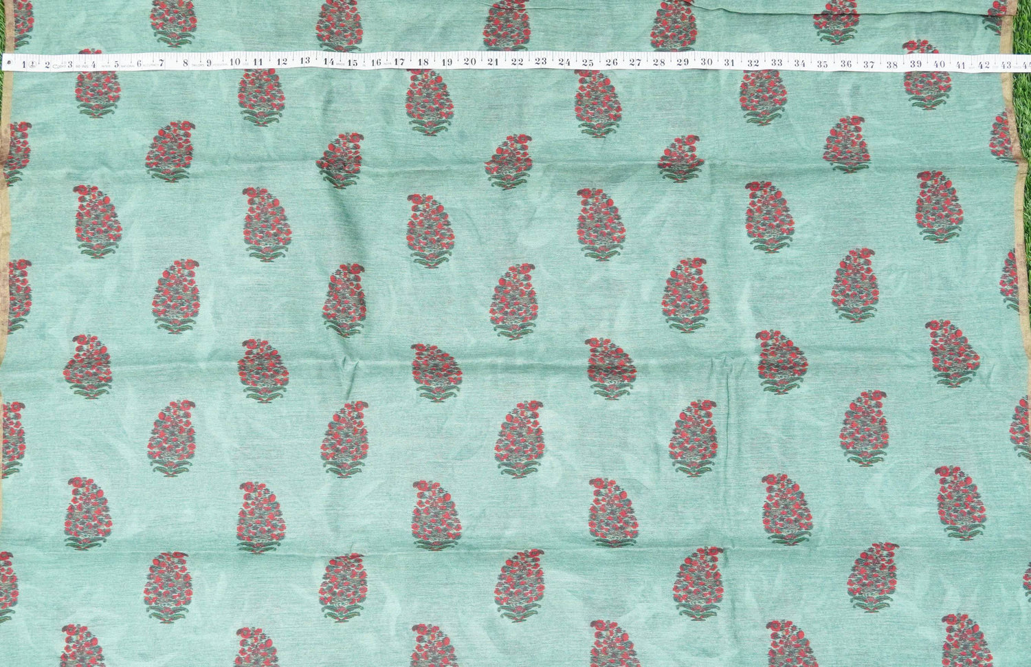 Pure Moonga Silk Print Fabric