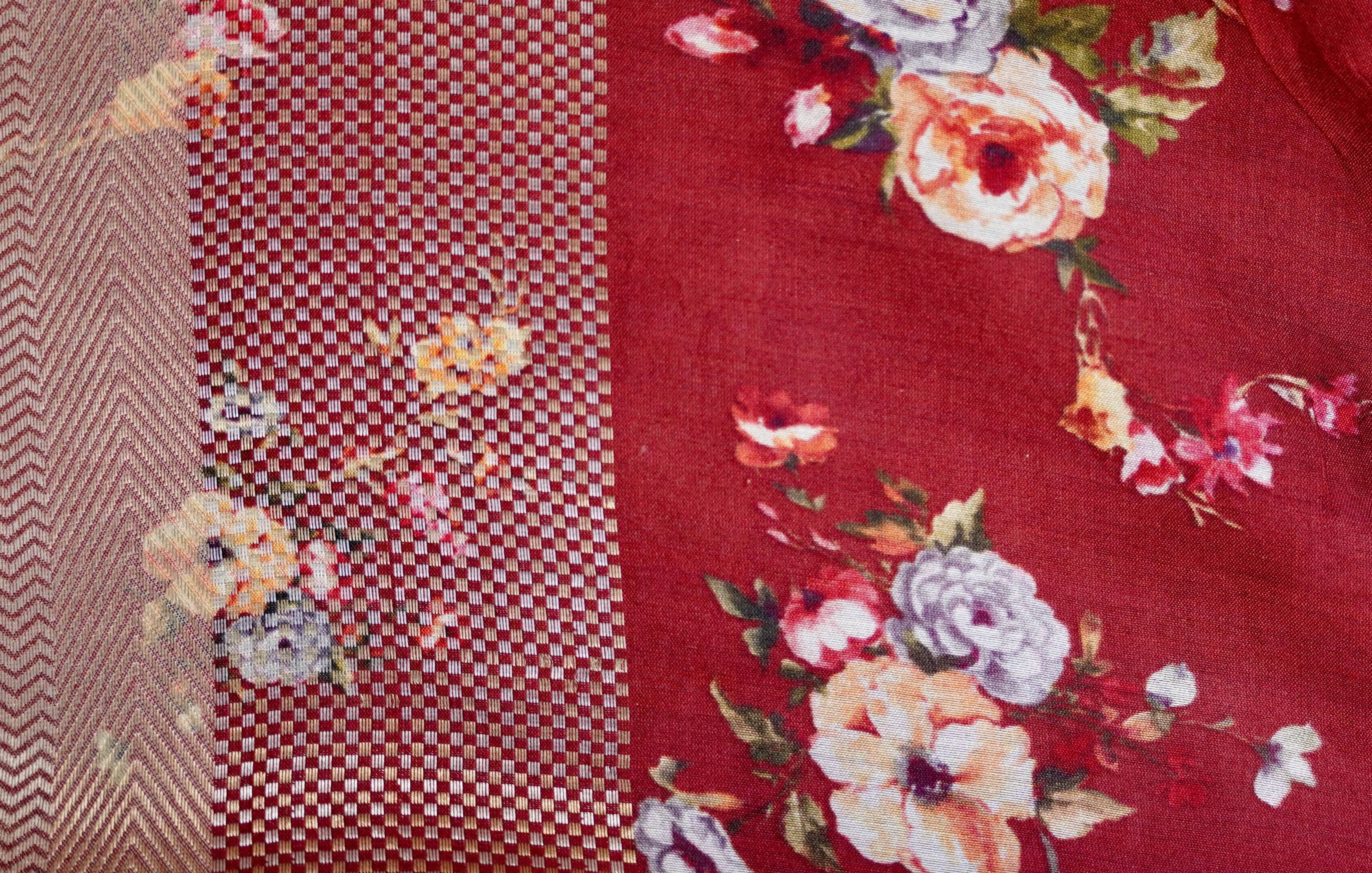 Organza Silk Print Saree