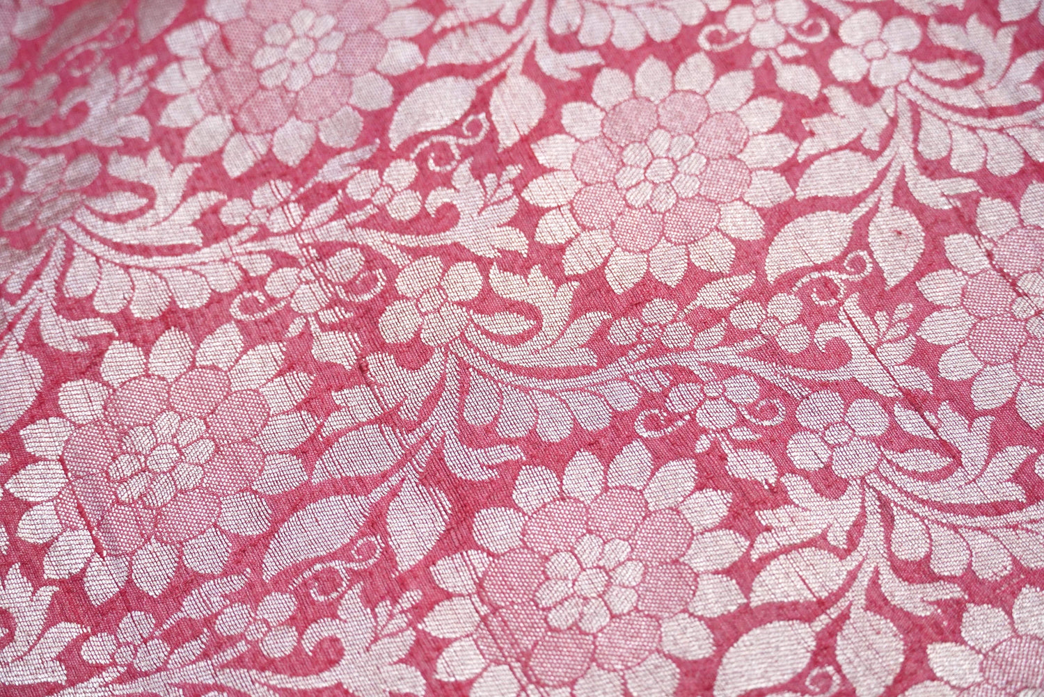 Handloom Banarasi Tussar Silk Saree