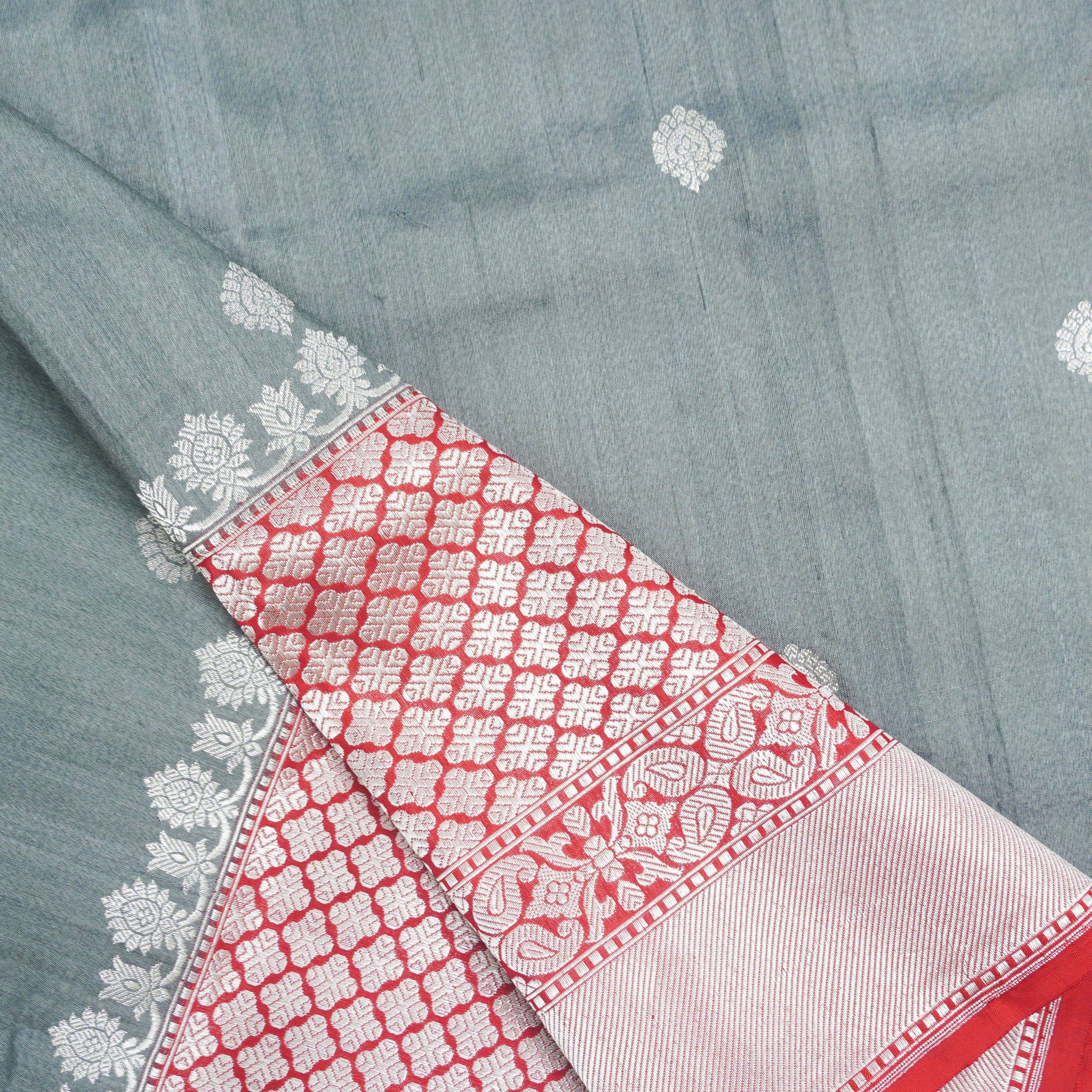 Banarasi Tussar Silk Handloom Saree