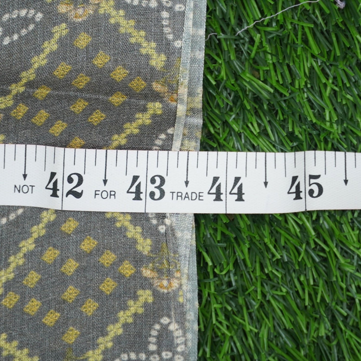 Pure Tussar Georgette Silk Print Fabric