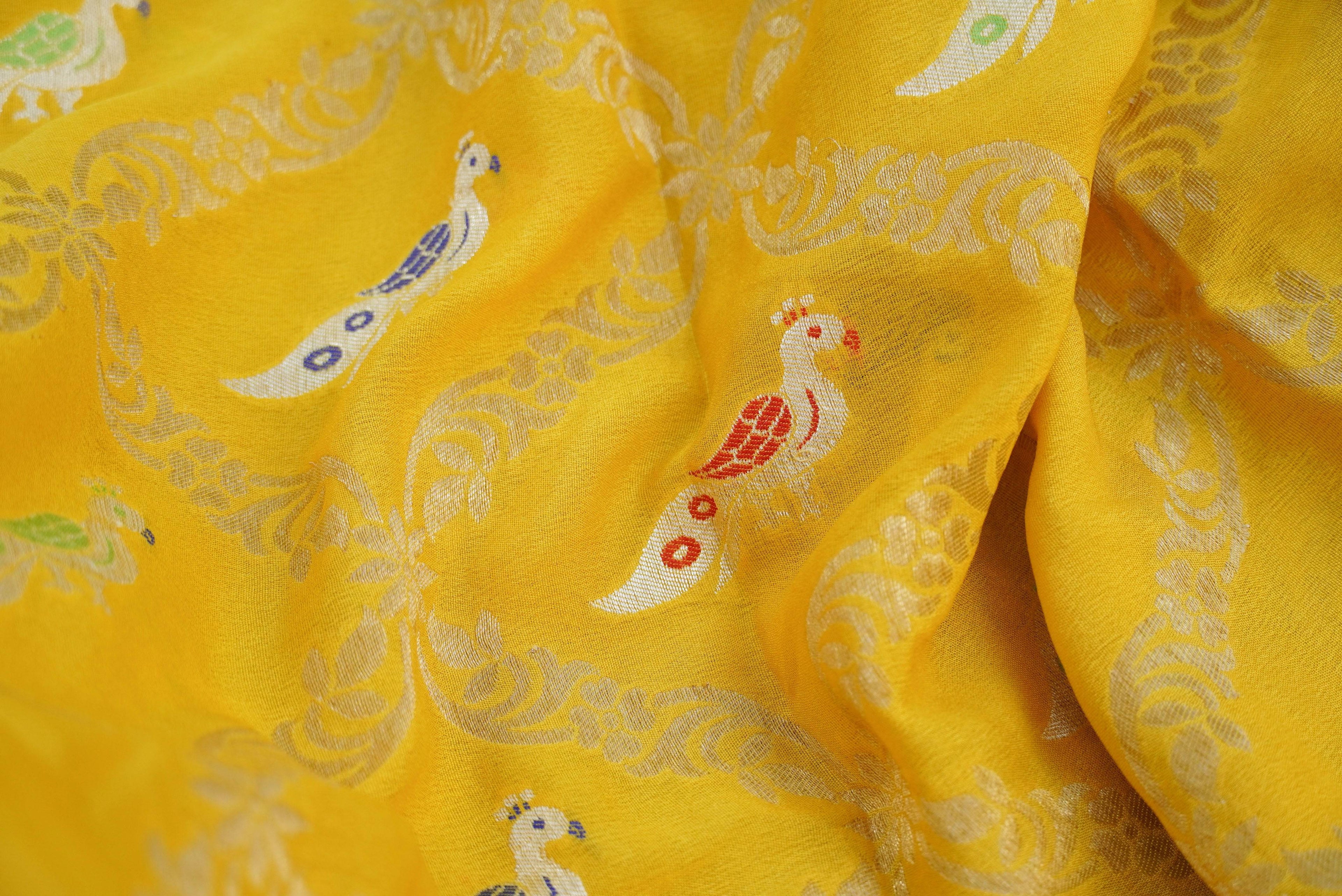 Handloom Banarasi Georgette Dupatta