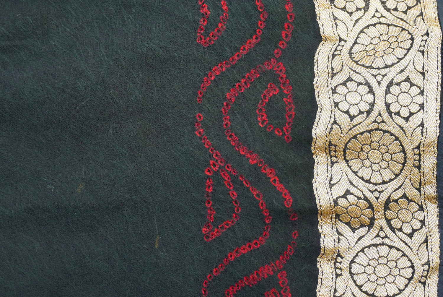 Banarasi Georgette Bandhani Saree