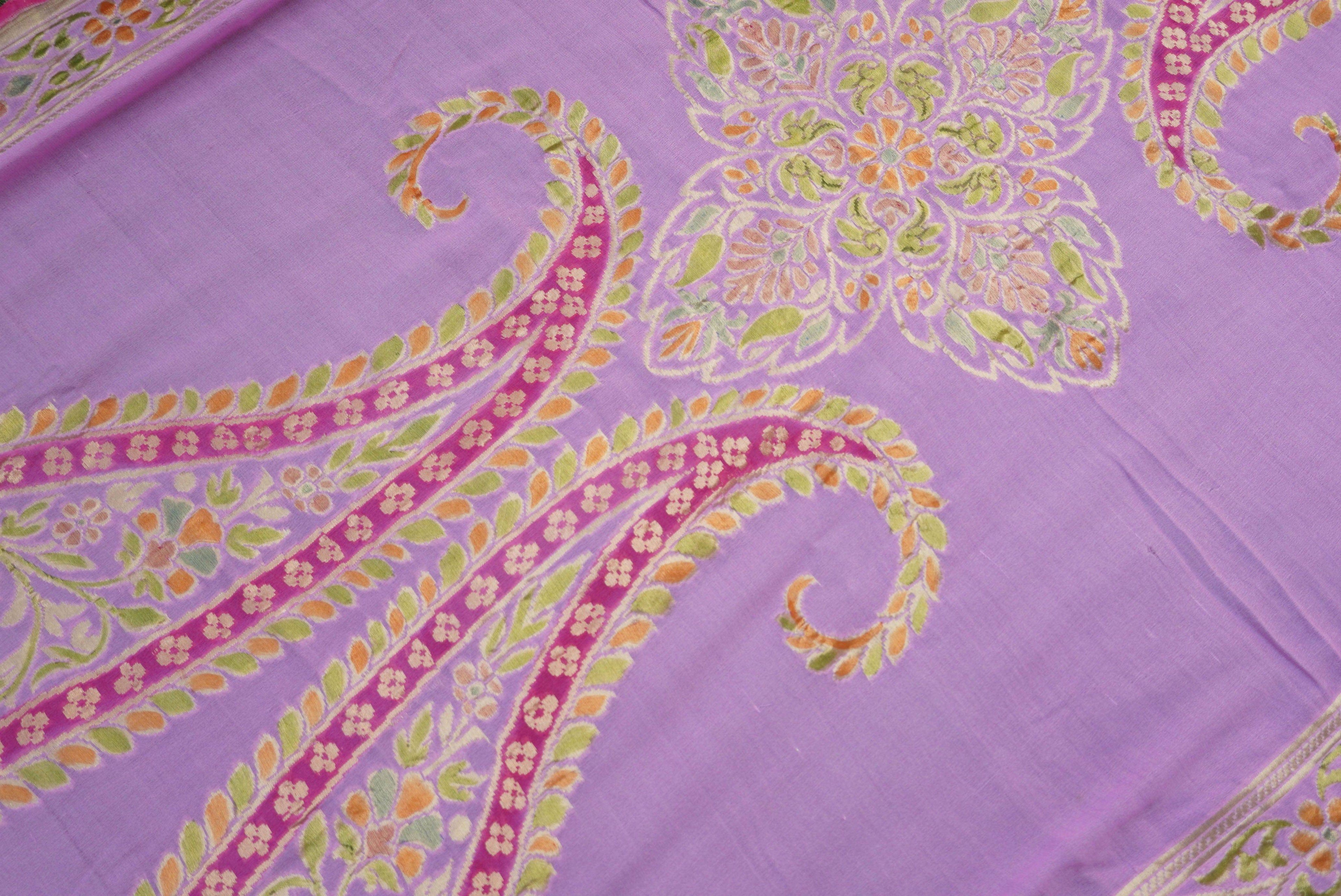 Banarasi Georgette Hand Brush Dupatta