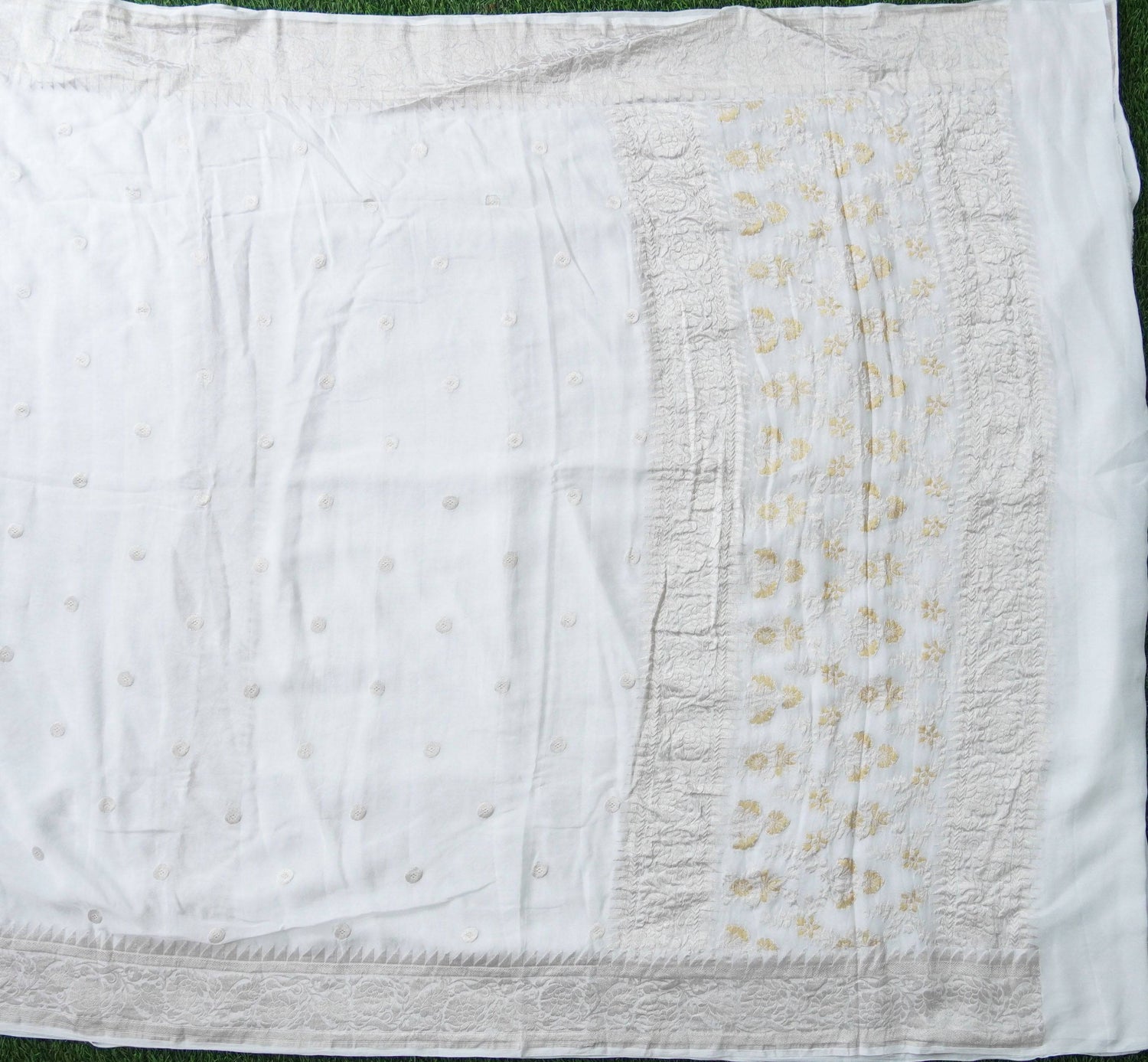 Banarasi Ashrafi Boota Georgette Saree
