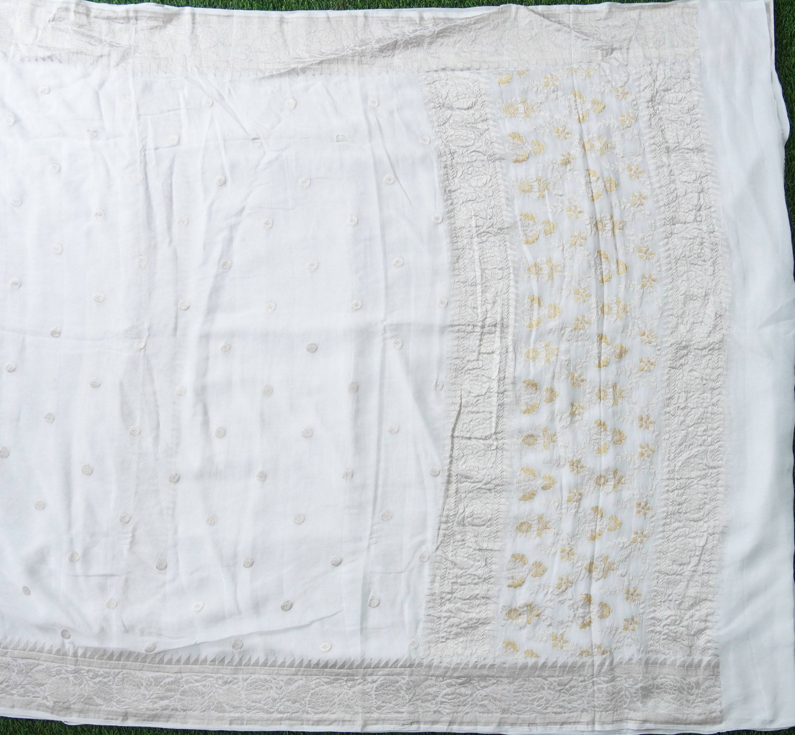 Banarasi Ashrafi Boota Georgette Saree