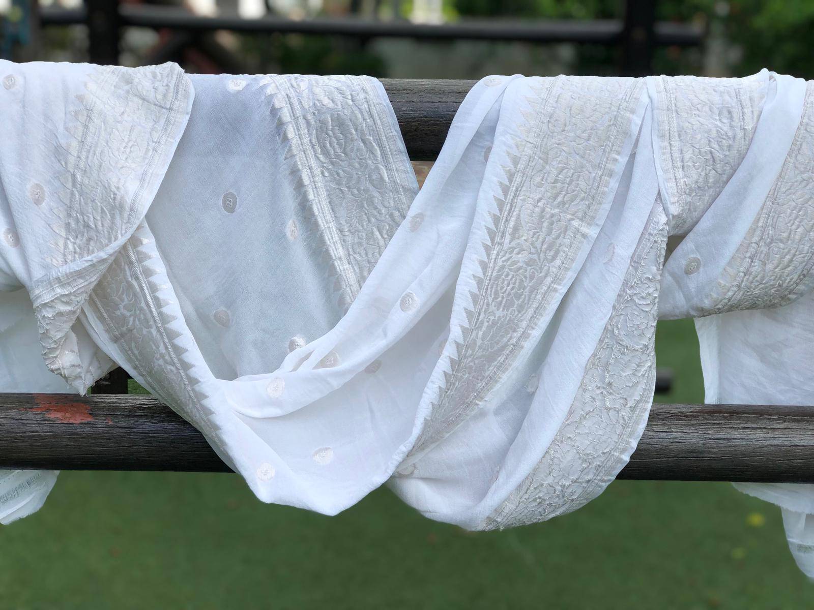 Banarasi Ashrafi Boota Georgette Dupatta