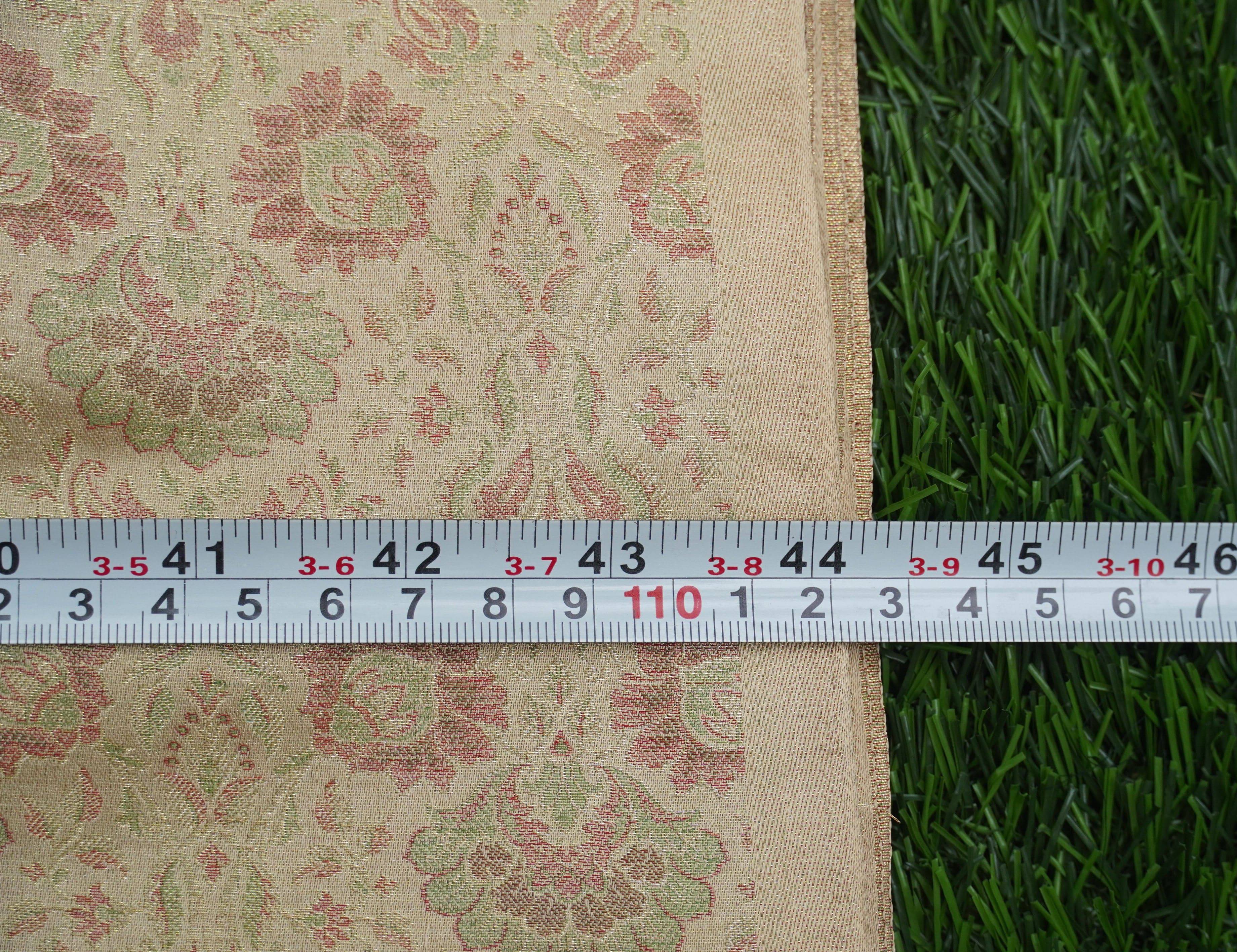 Handloom Banarasi Kamal Tanchoi Silk Kamal Fabric