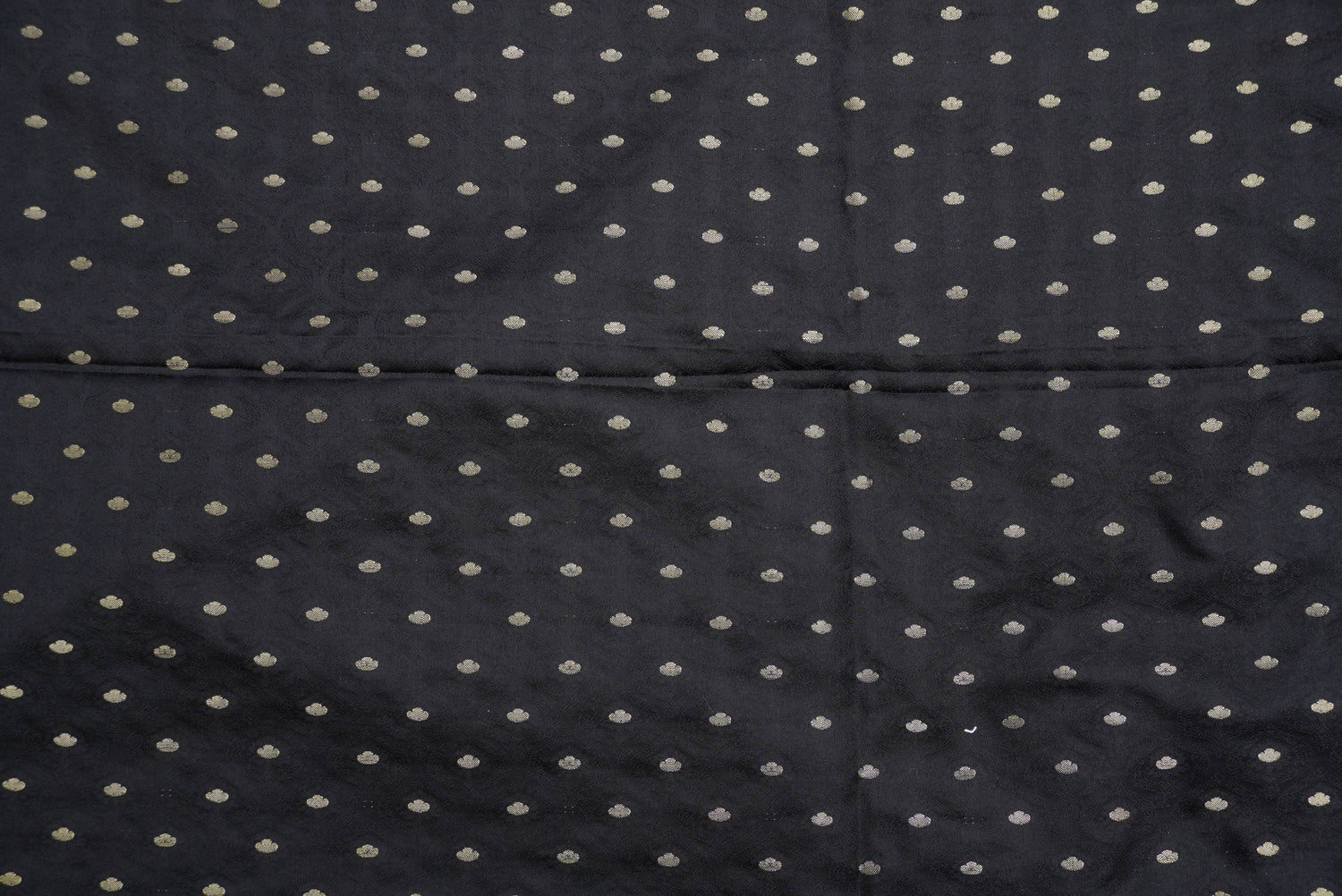 Handloom Banarasi Tanchoi Silk Jasmine Fabric