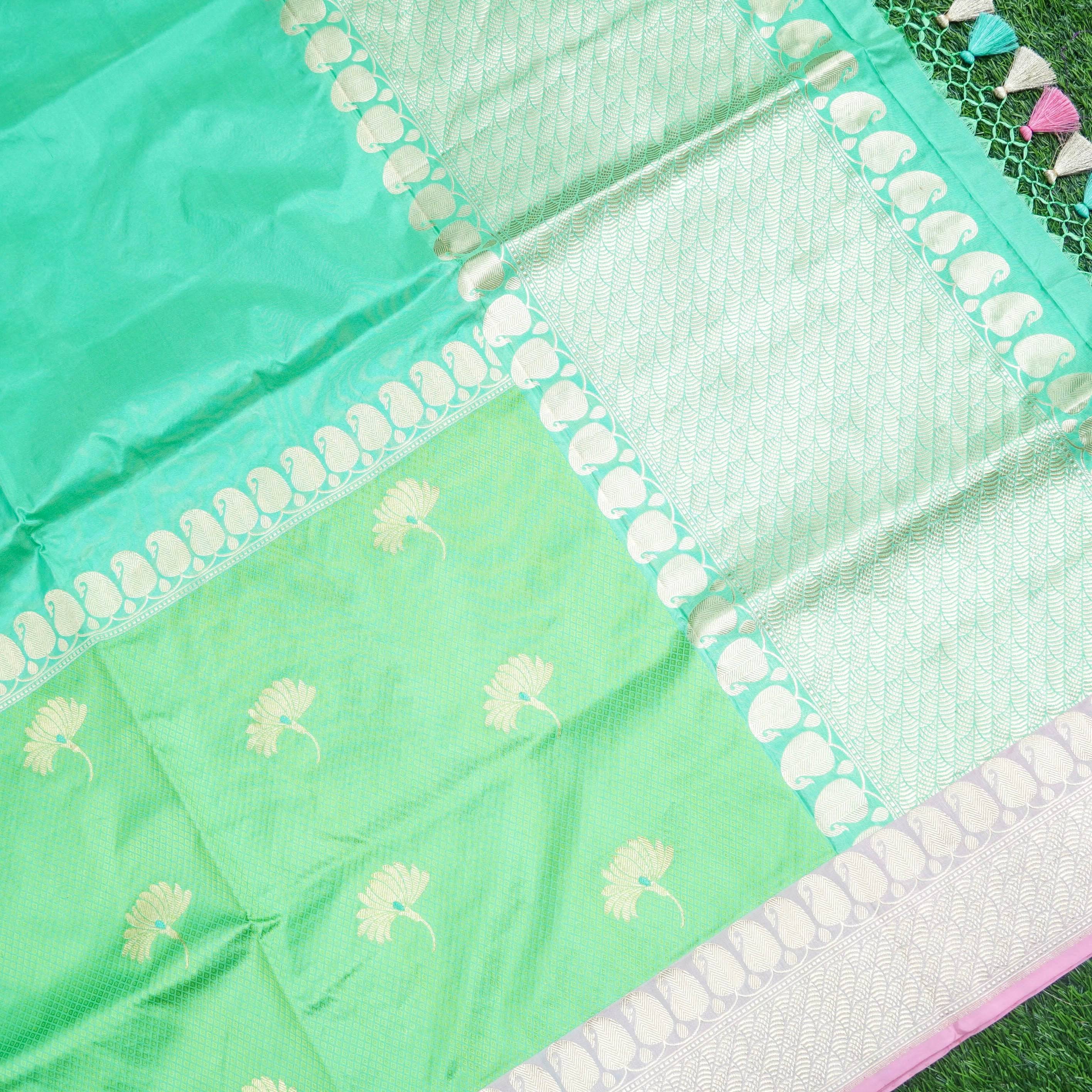 Katan Silk Handloom Banarasi Saree