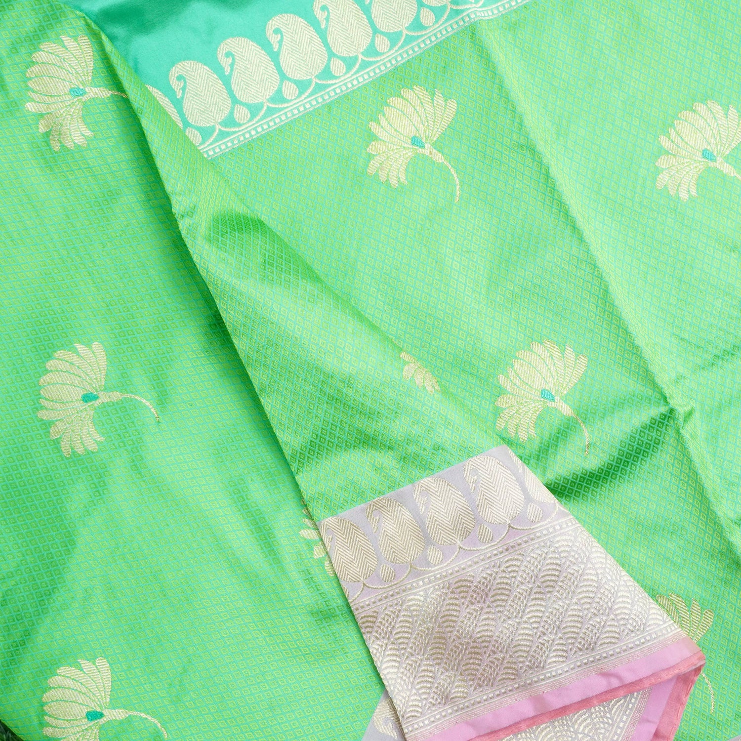 Katan Silk Handloom Banarasi Saree