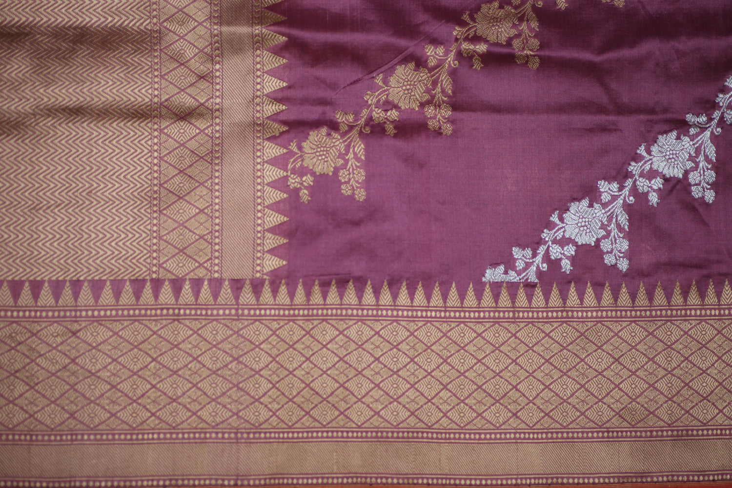 Pure Katan Silk Handloom Banarasi Dupatta