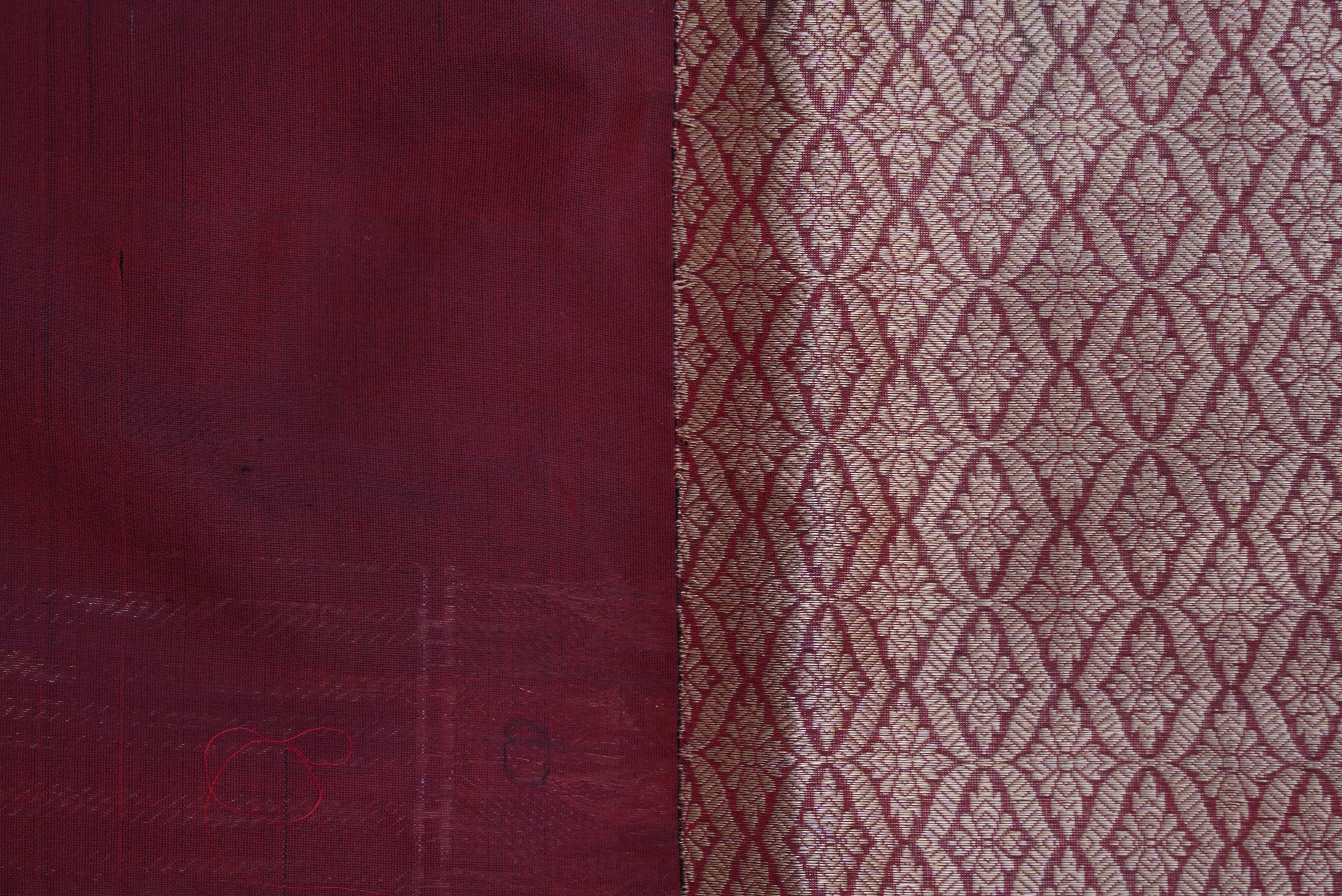 Handloom Katan Silk Black Banarasi Saree