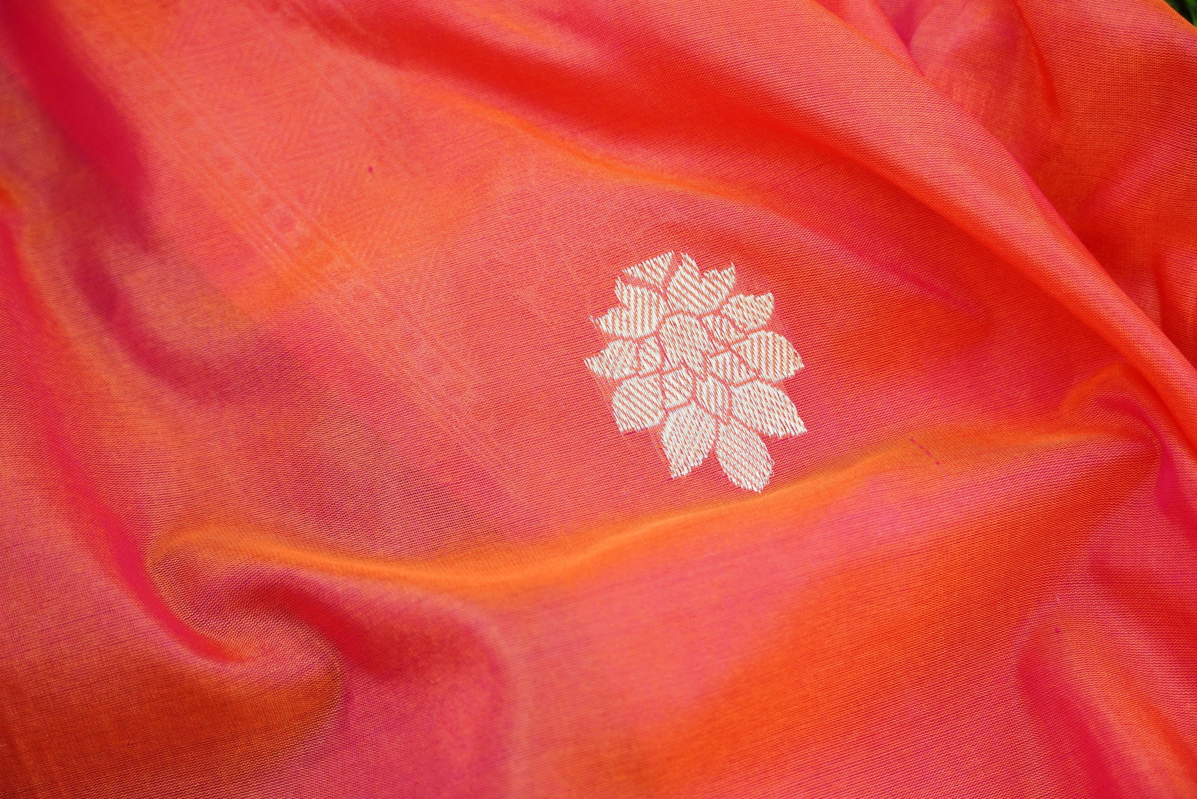 Handwoven Katan Silk Banarasi Fabric - 3 Piece