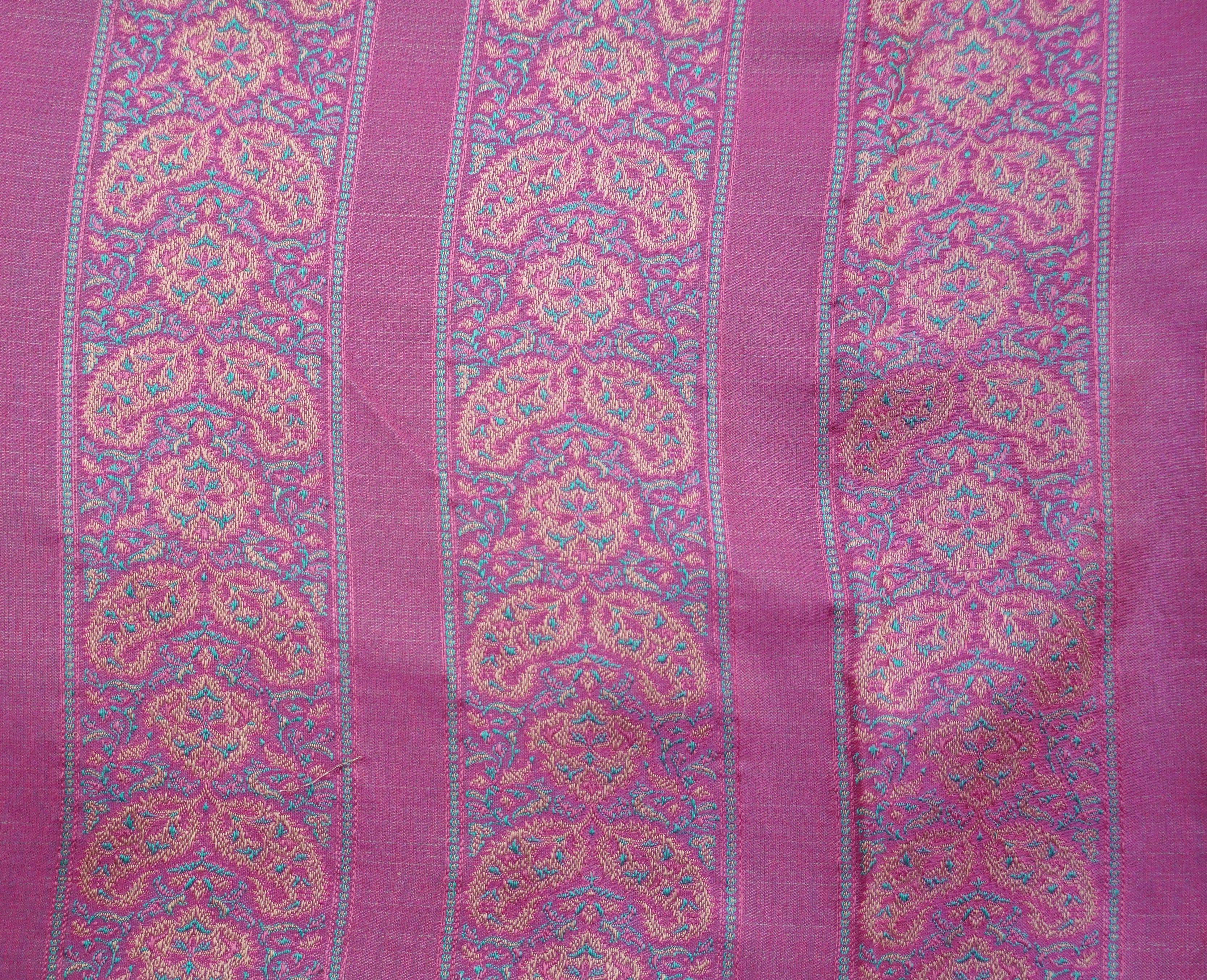 Handwoven Katan Silk Banarasi Tanchui Suit Fabric