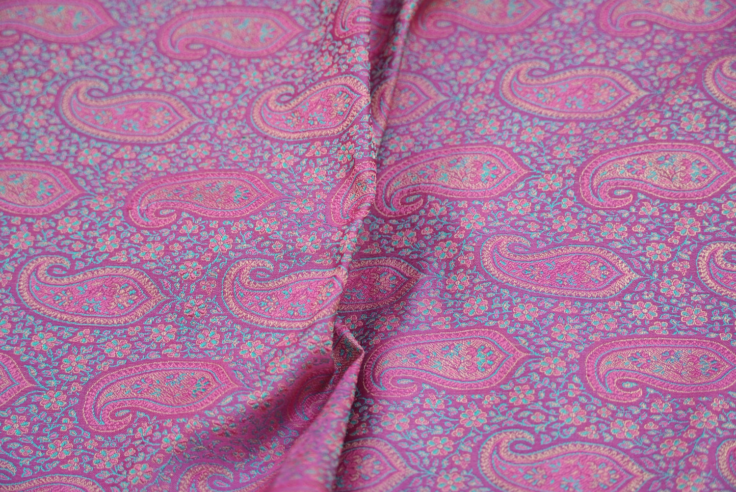 Handwoven Katan Silk Banarasi Tanchui Suit Fabric