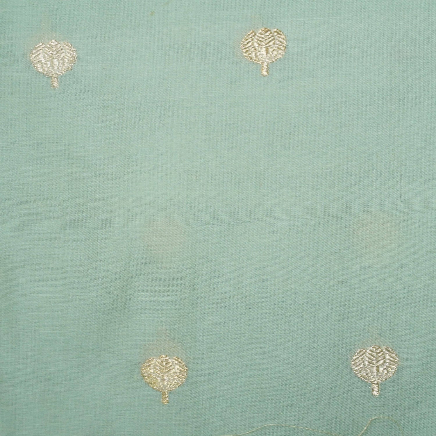 Handwoven Pure Cotton Banarasi Kadwa Booti Fabric