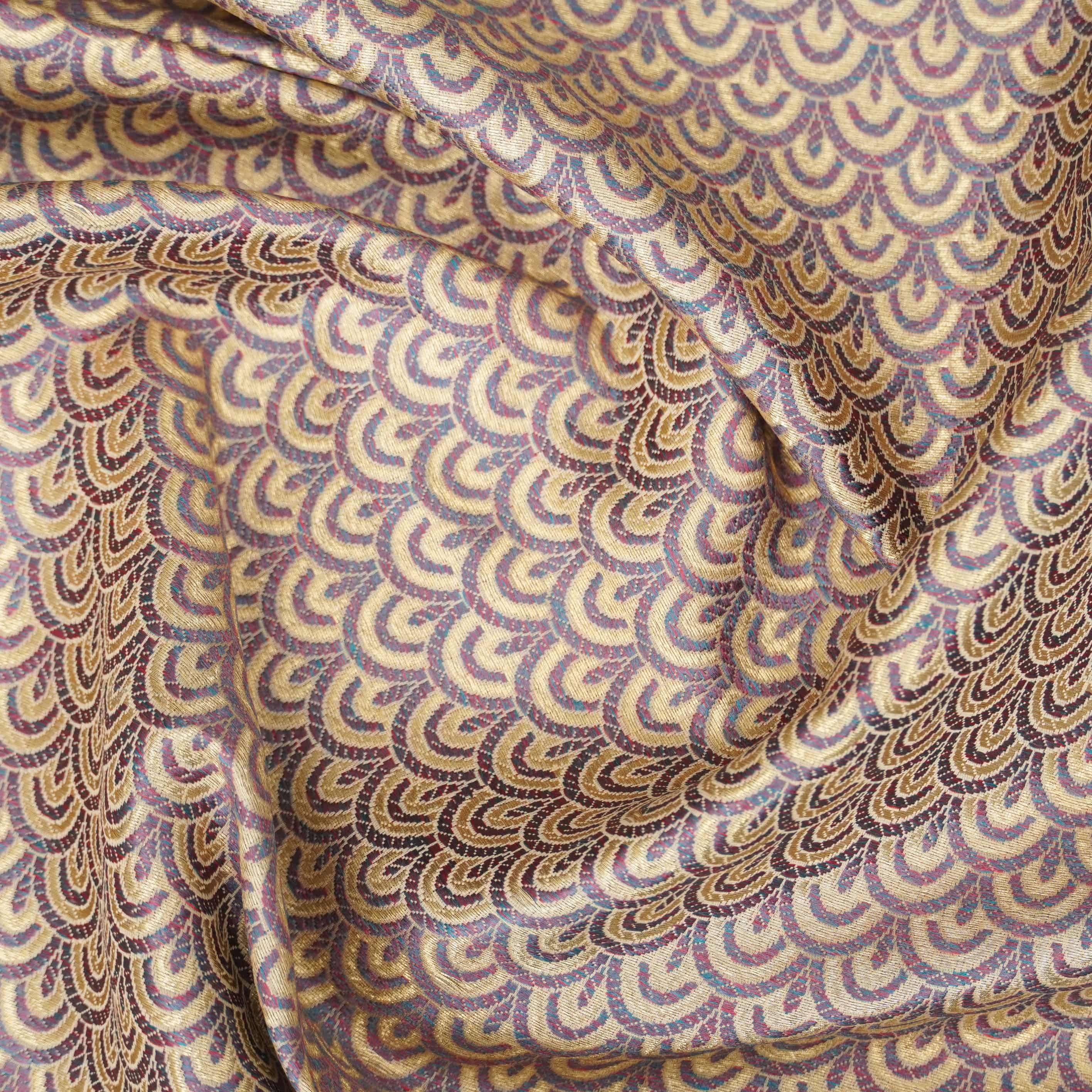 Kinkhab / Kimkhab Brocade Banarasi Fabric