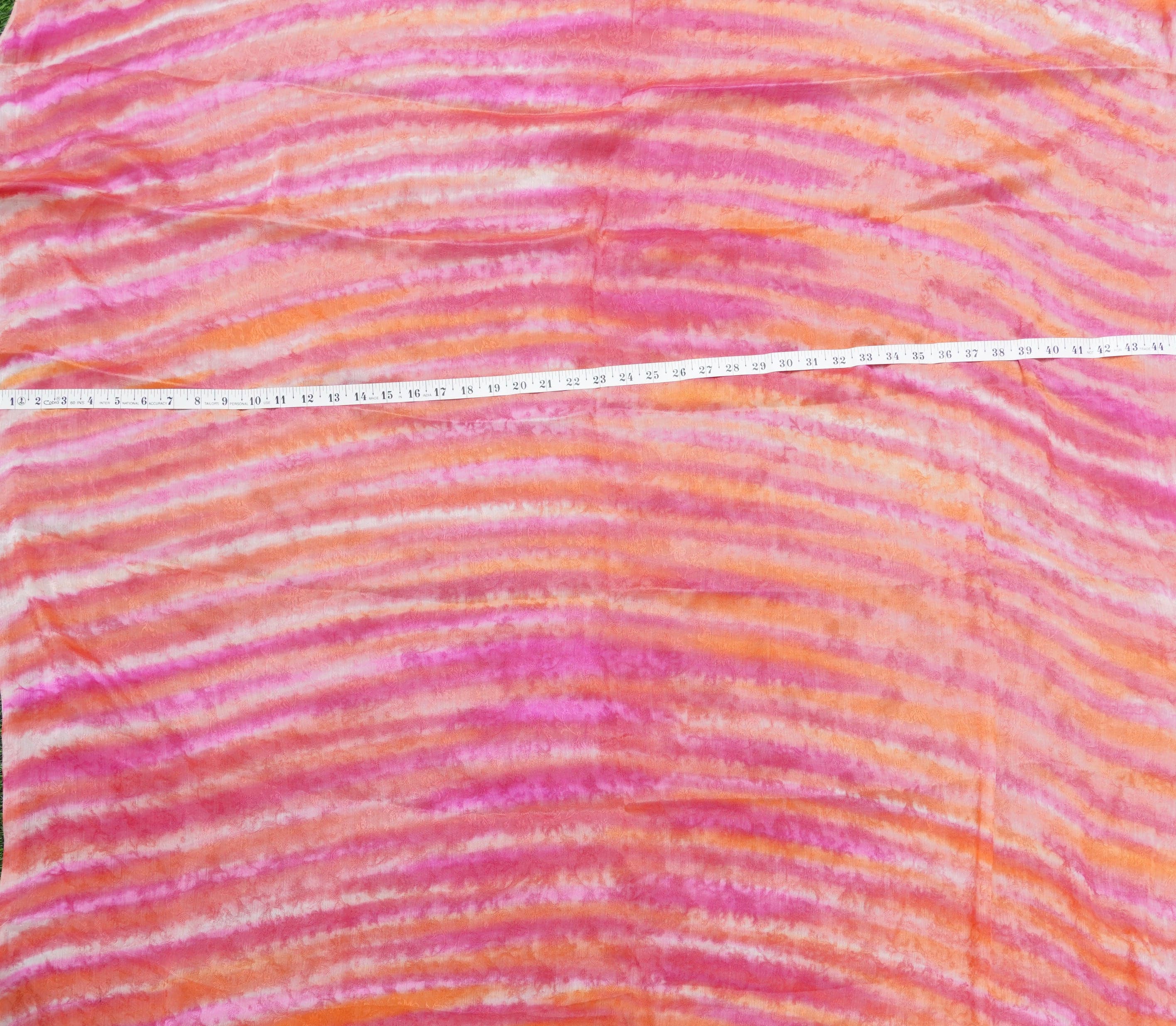 Chinon Silk Shibori Tanchoi Fabric