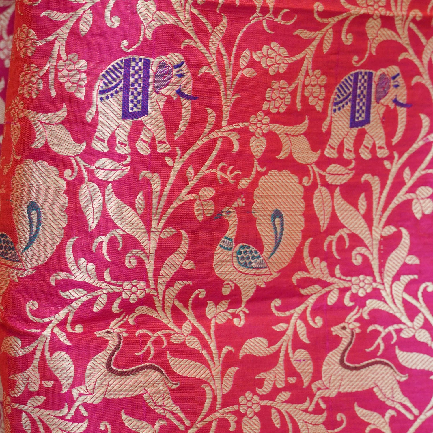Handloom Banarasi Katan Silk Kalidar Vanrajni Lehenga
