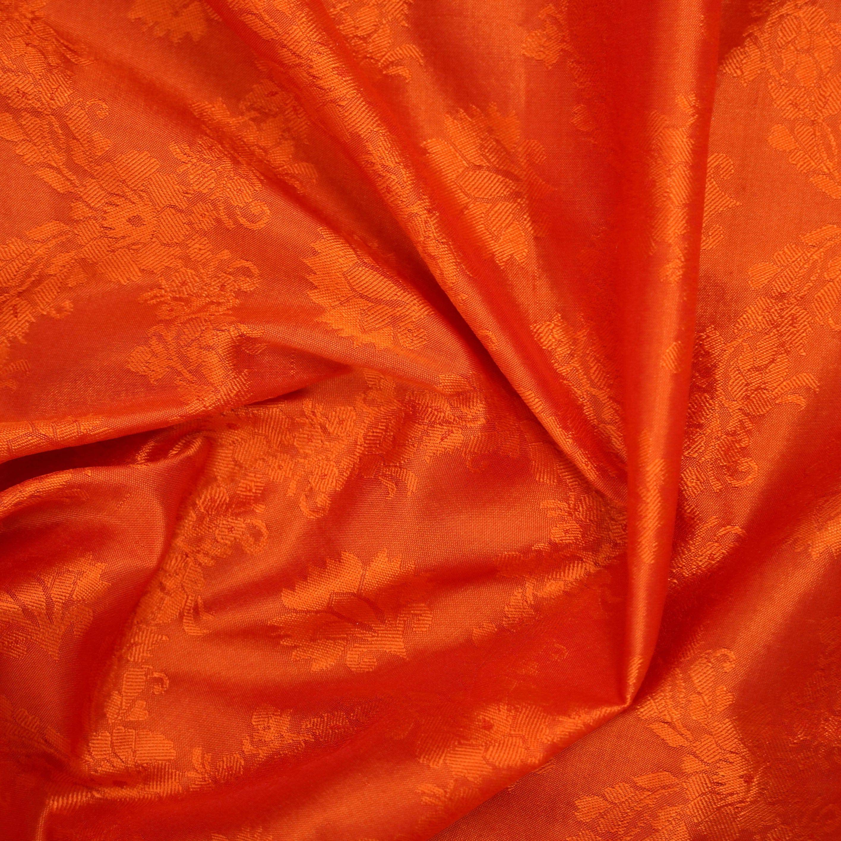 Handloom Banarasi Tanchoi Silk Fabric