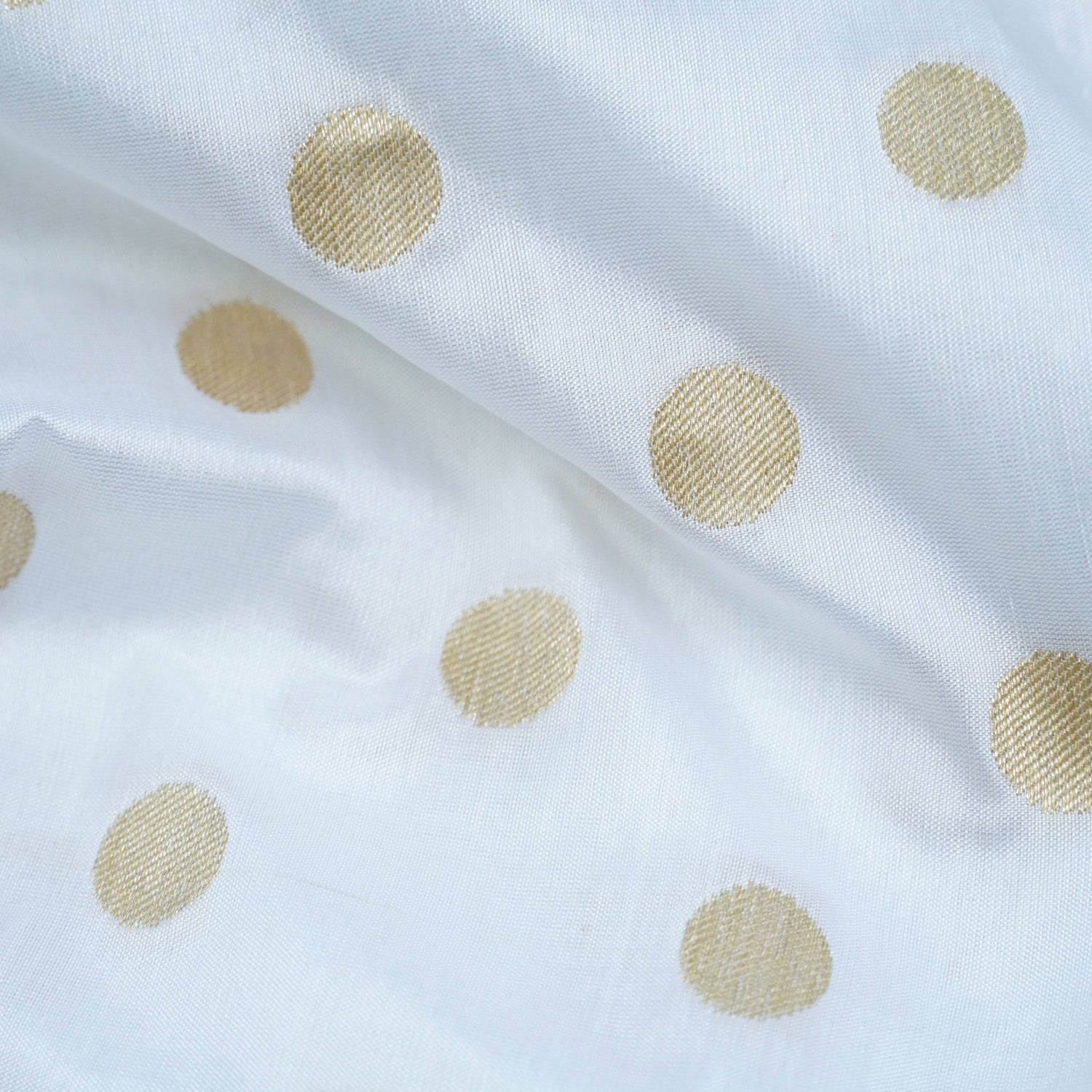 Pure Banarasi Silk Handwoven Fabric