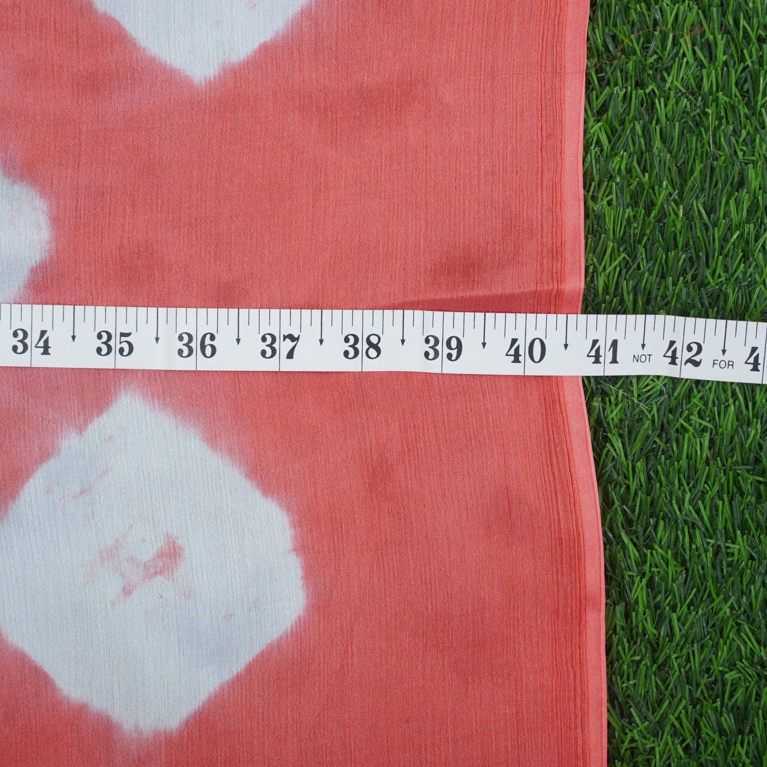 Pure Silk Chinon Shibori Fabric