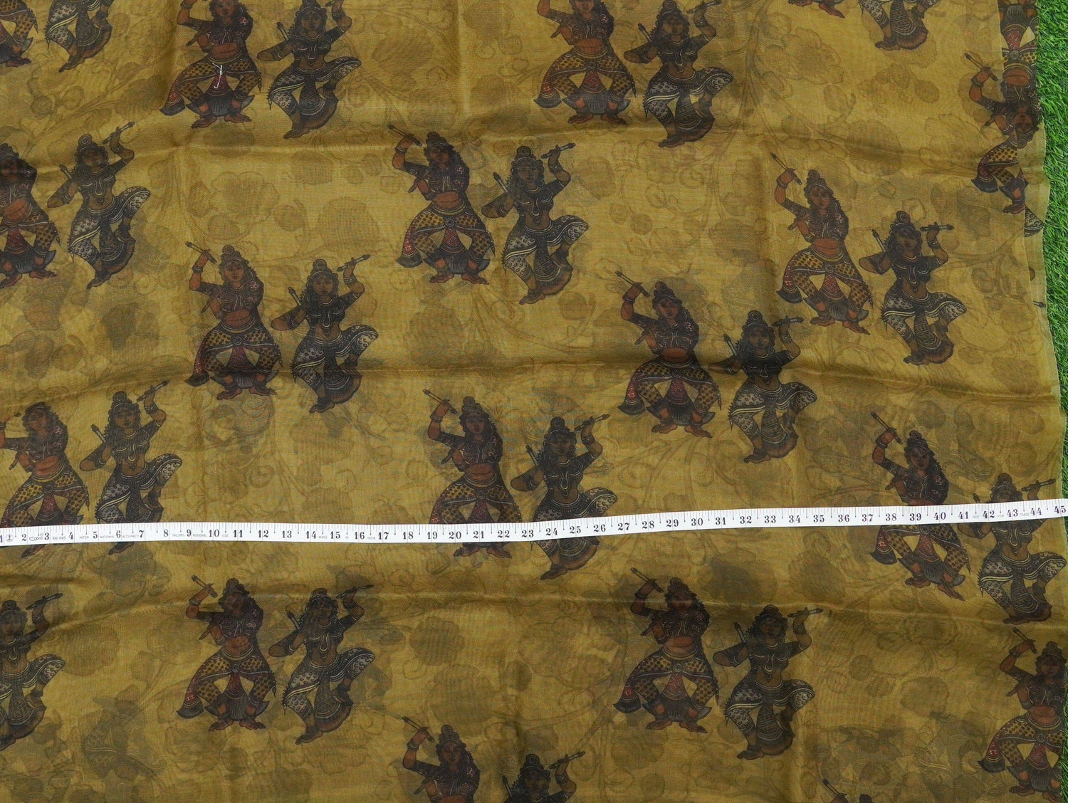Pure Organza Silk Print Fabric