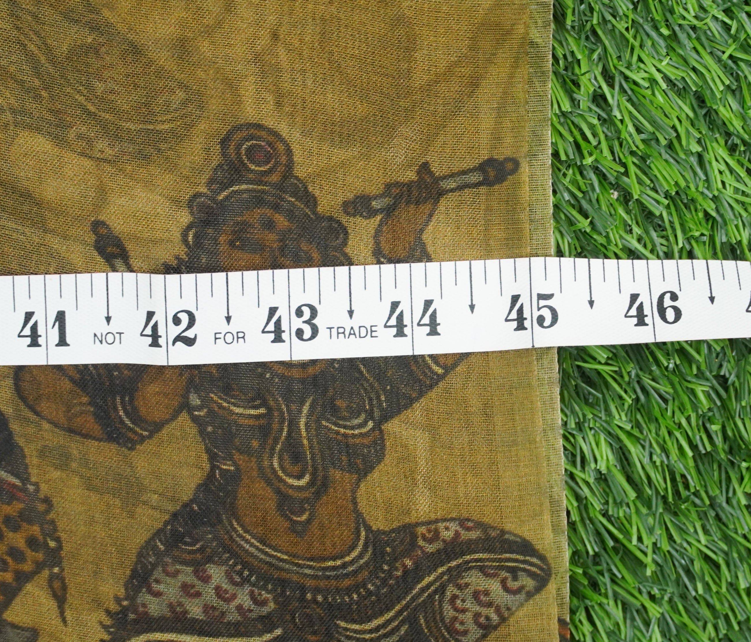 Pure Organza Silk Print Fabric