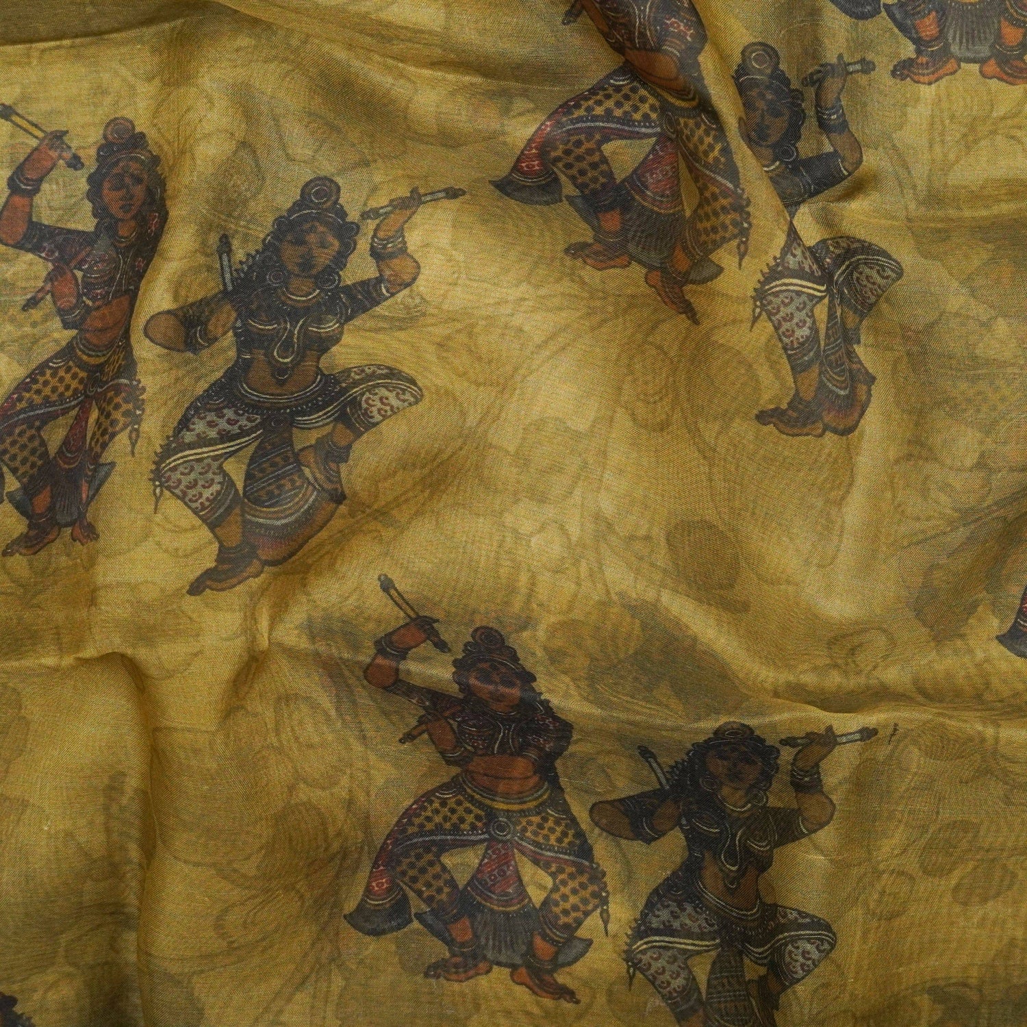 Pure Organza Silk Print Fabric