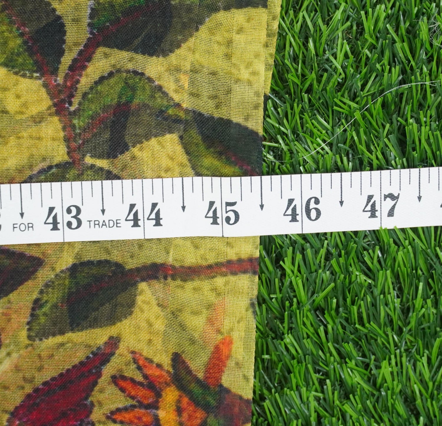 Pure Organza Silk Print Fabric